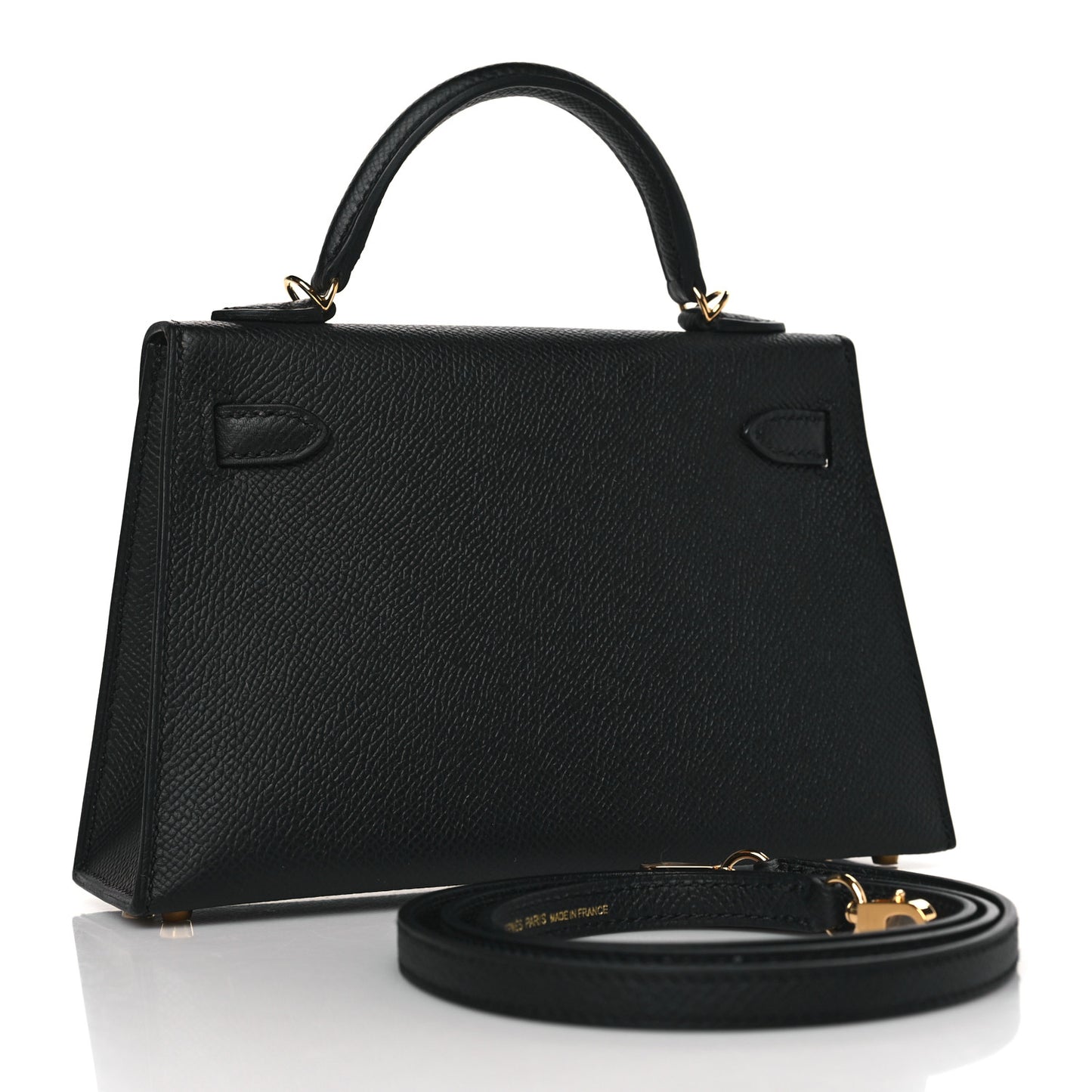 Epsom Mini Kelly Sellier 20 Black