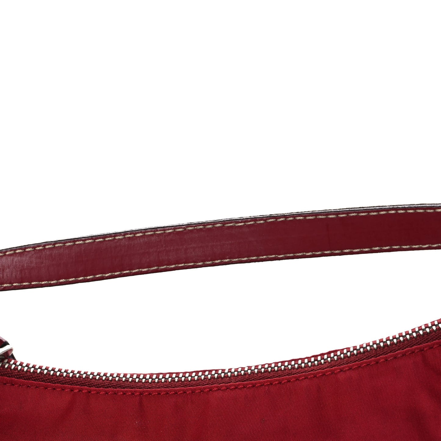 Tessuto Nylon Small Shoulder Bag Red