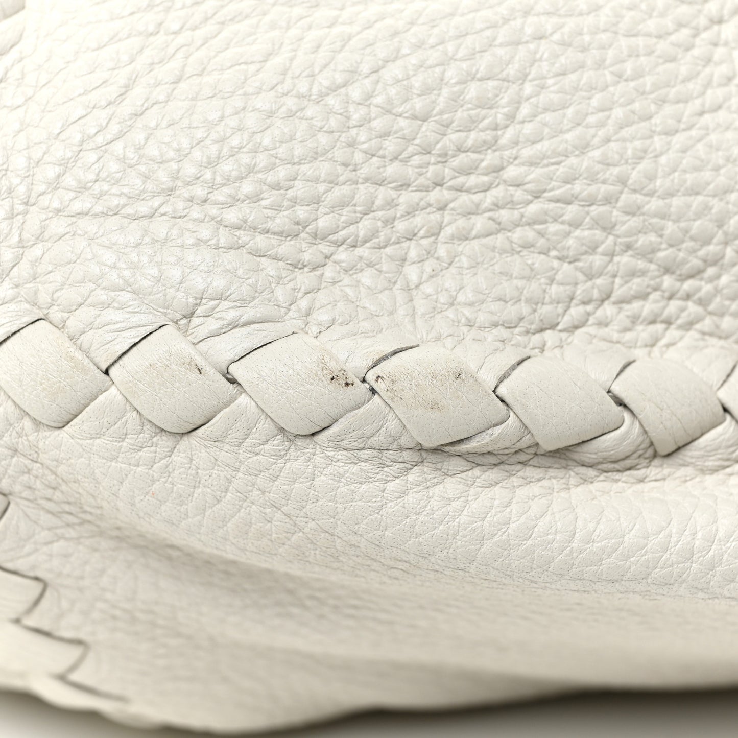 Cervo Deerskin Large Hobo White