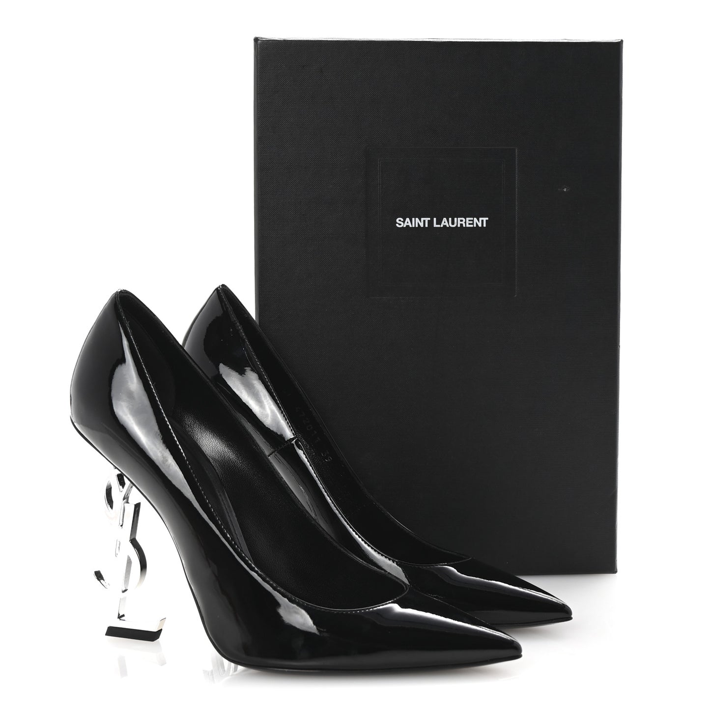 Patent Opyum 110 Pumps 39 Black Silver
