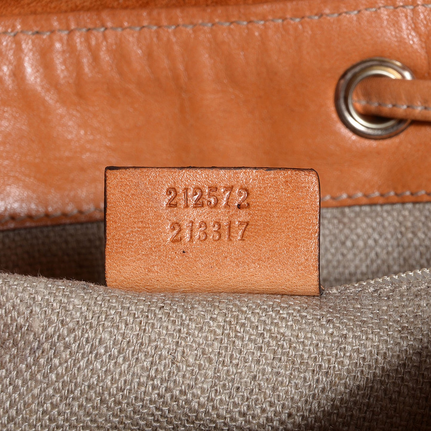 Calfskin Tattoo Heart Tribeca Messenger Bag Tan
