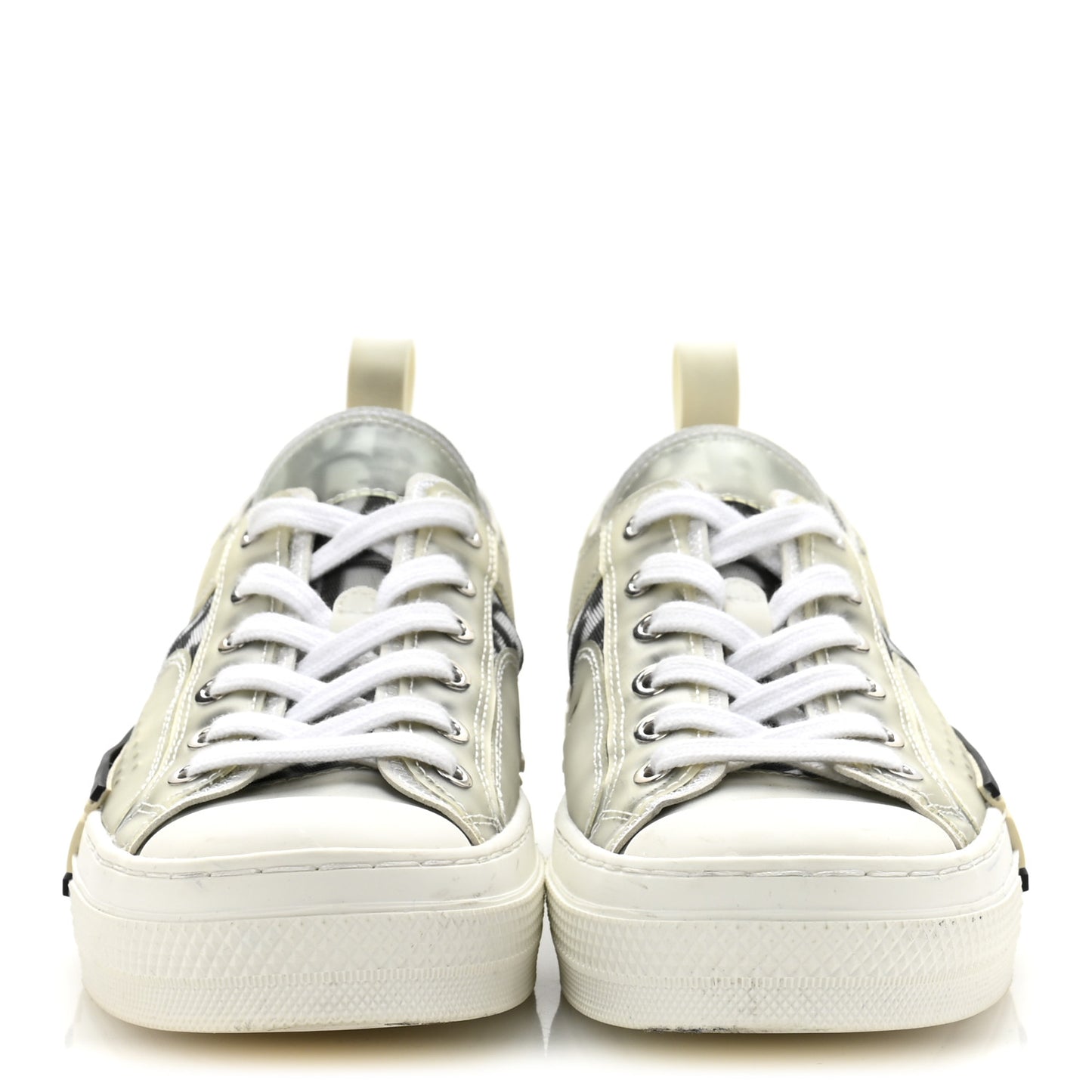 Technical Canvas Oblique B23 Low Top Sneaker 39 White Black