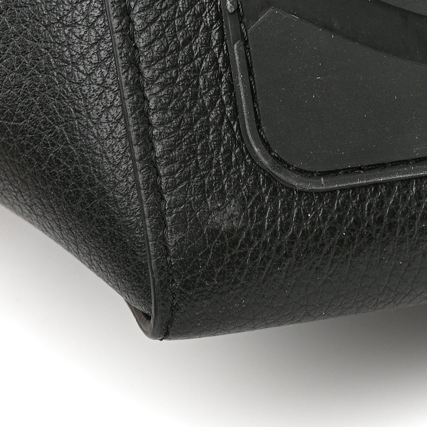 Calfskin Empire Spike Studded Small Cabachic Tote Black
