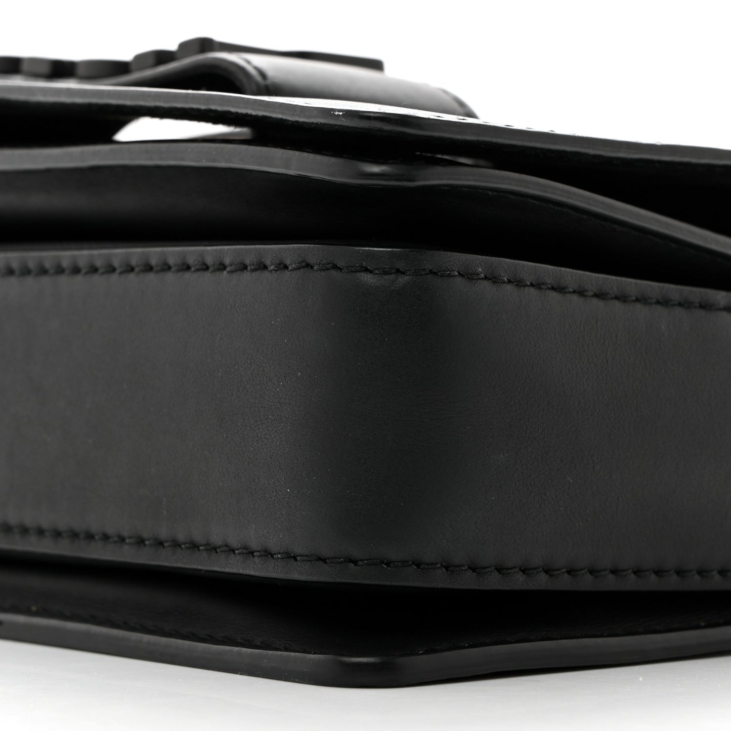 Ultra Matte Calfskin Dio(r)evolution Flap Bag Black