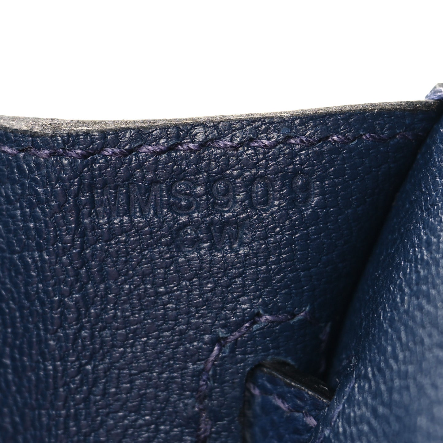 Epsom Birkin Sellier 25 Bleu Navy