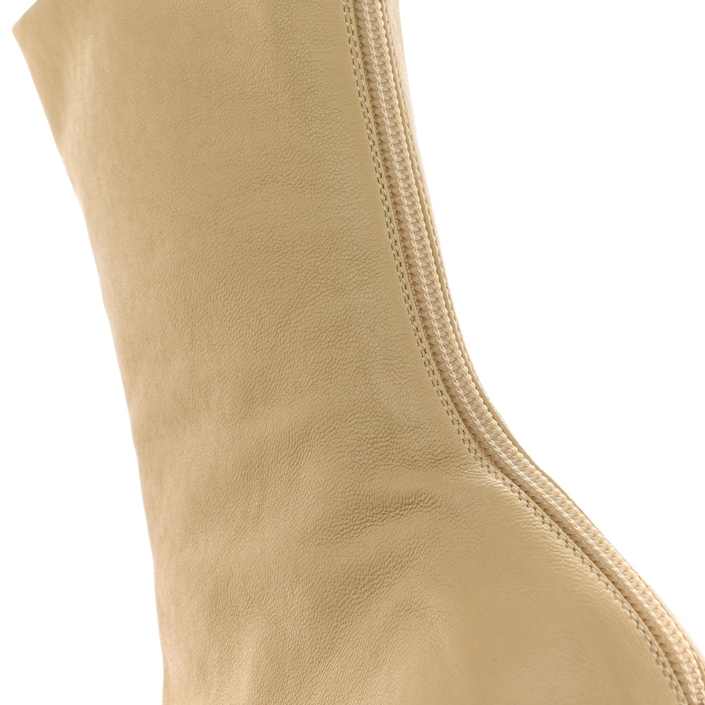 Nappa BV Bold Platform Square Toe Ankle Boots 36 Butter