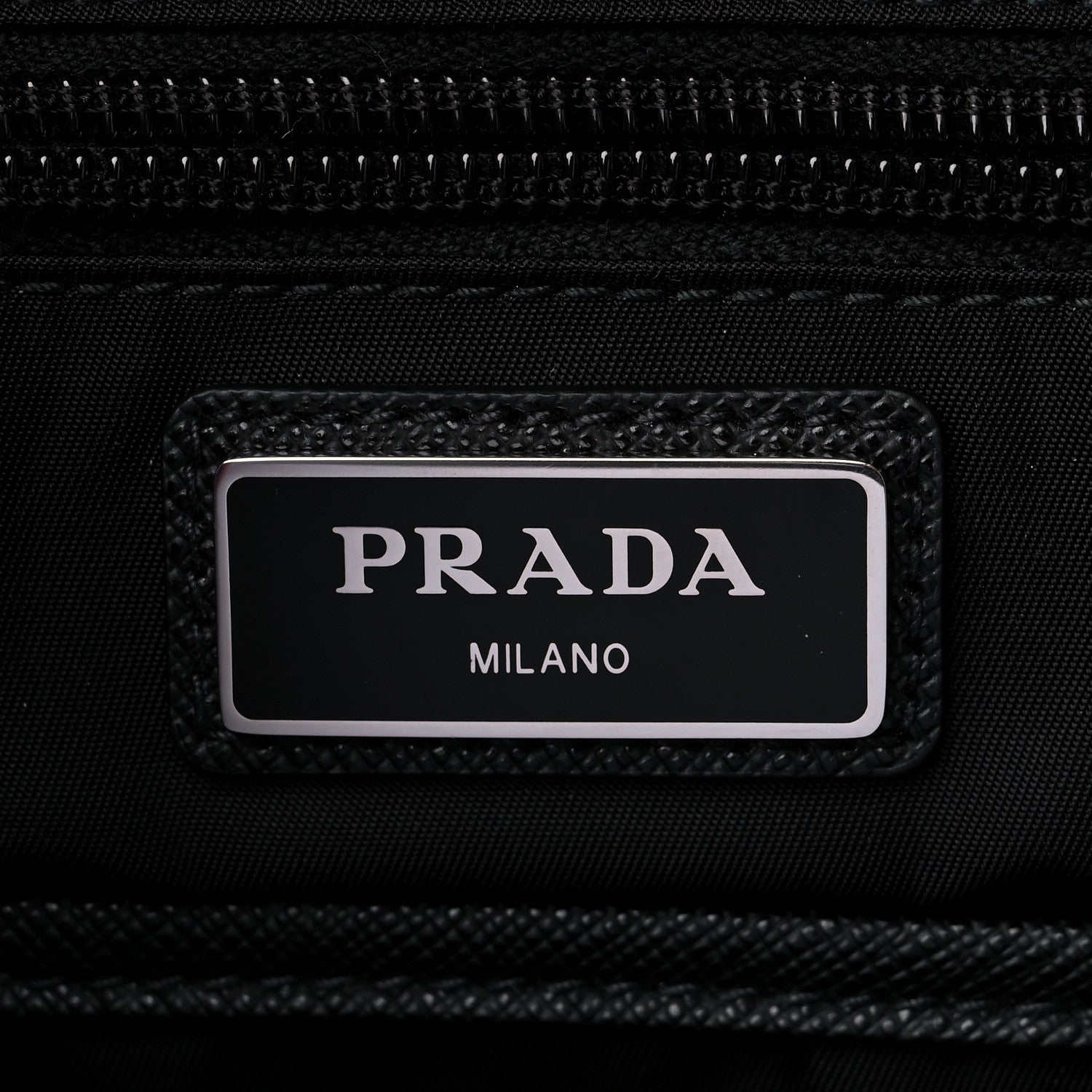 Prada Tessuto Nylon Montagna Sling Backpack Black 6 of 8