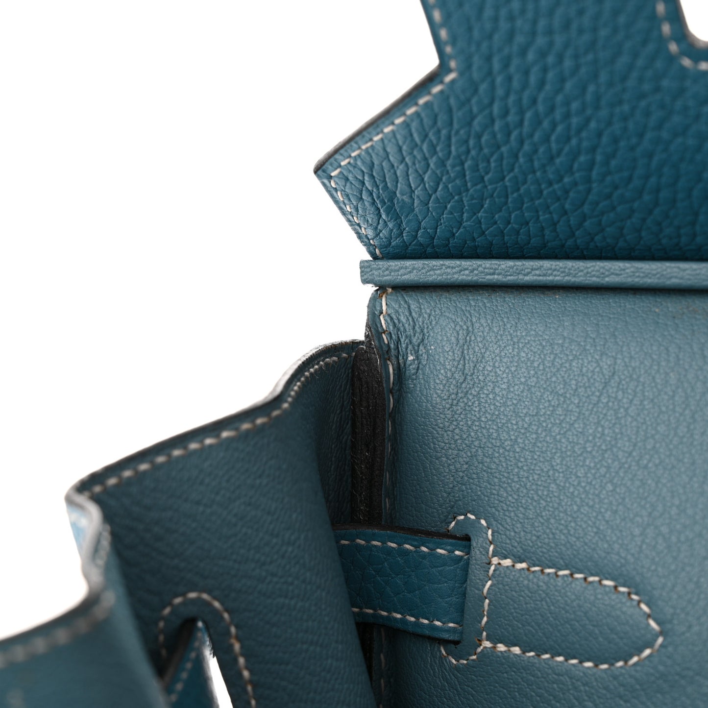 Taurillon Clemence BIRKIN 35 Blue Jean