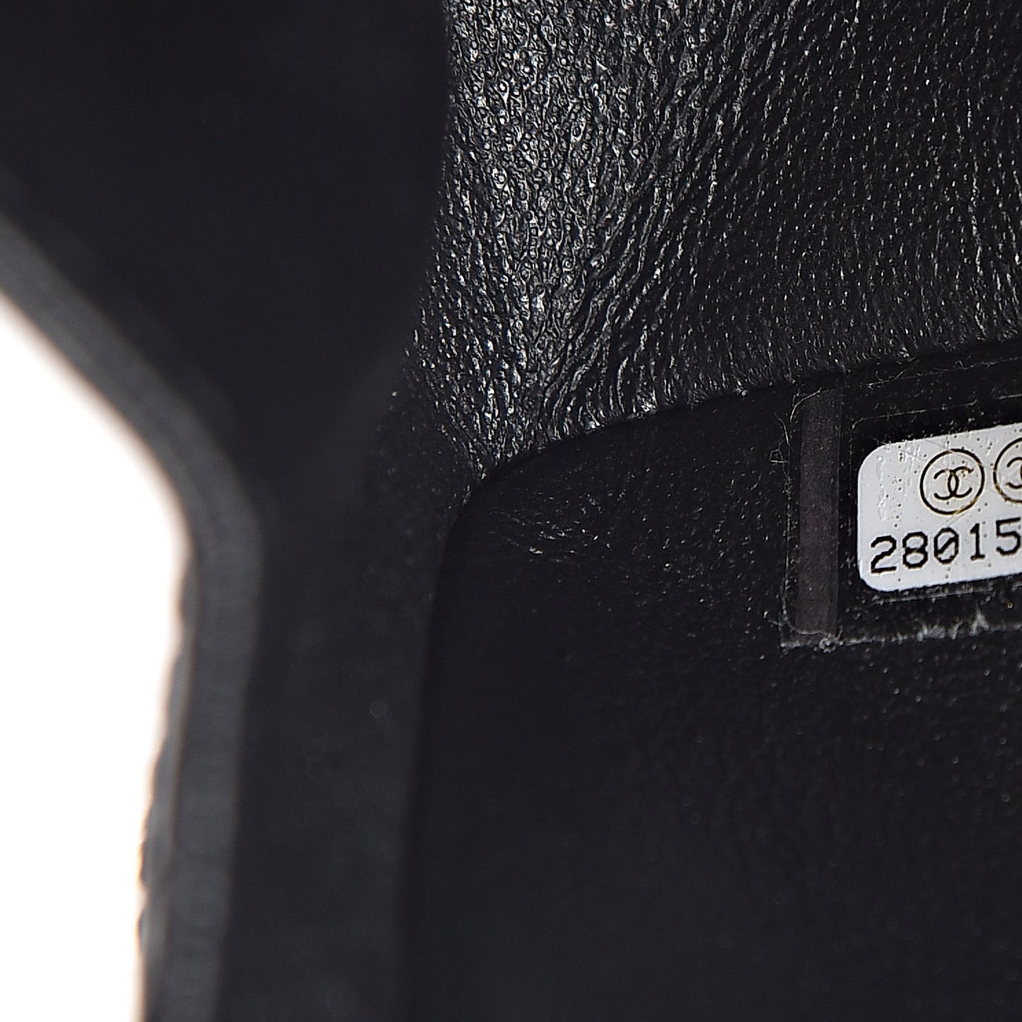 Aged Calfskin Quilted 2.55 Reissue 224 Flap Black