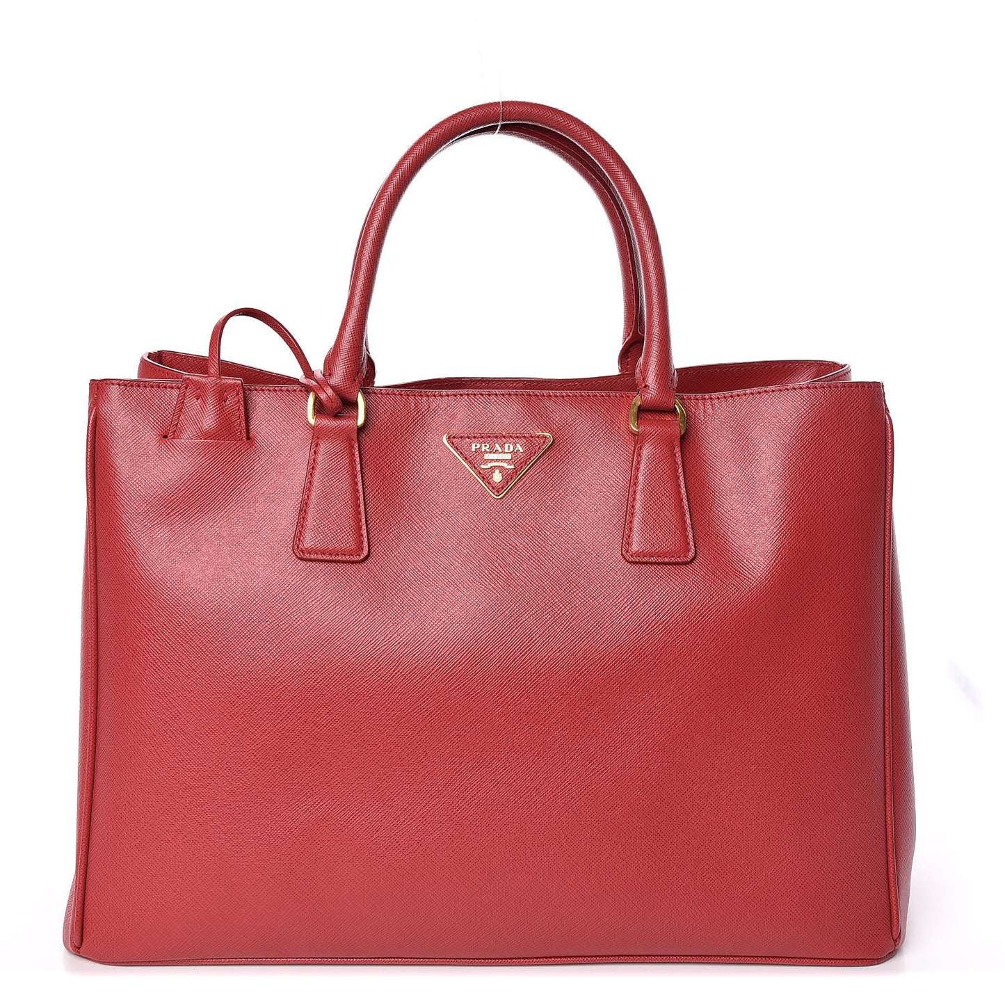Saffiano Lux Large Tote Fuoco