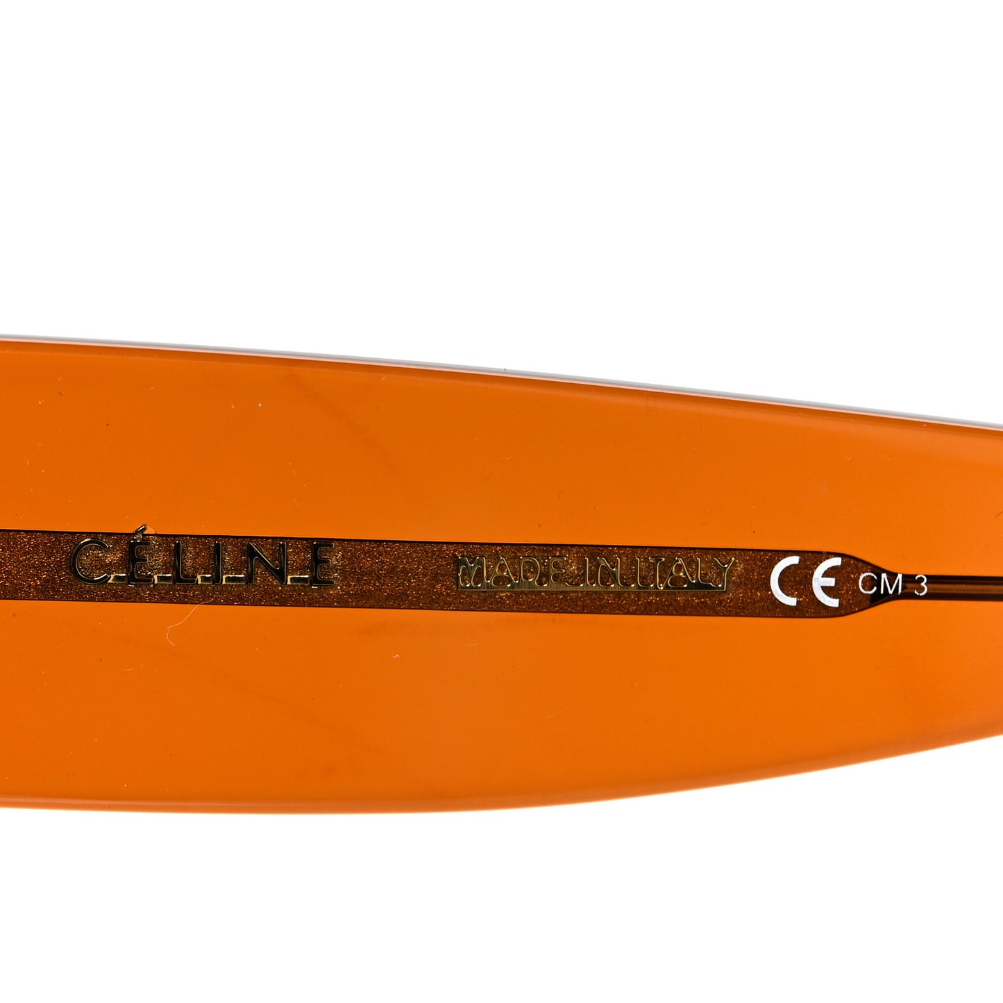 Acetate Petra Sunglasses CL41447/S Transparent Orange