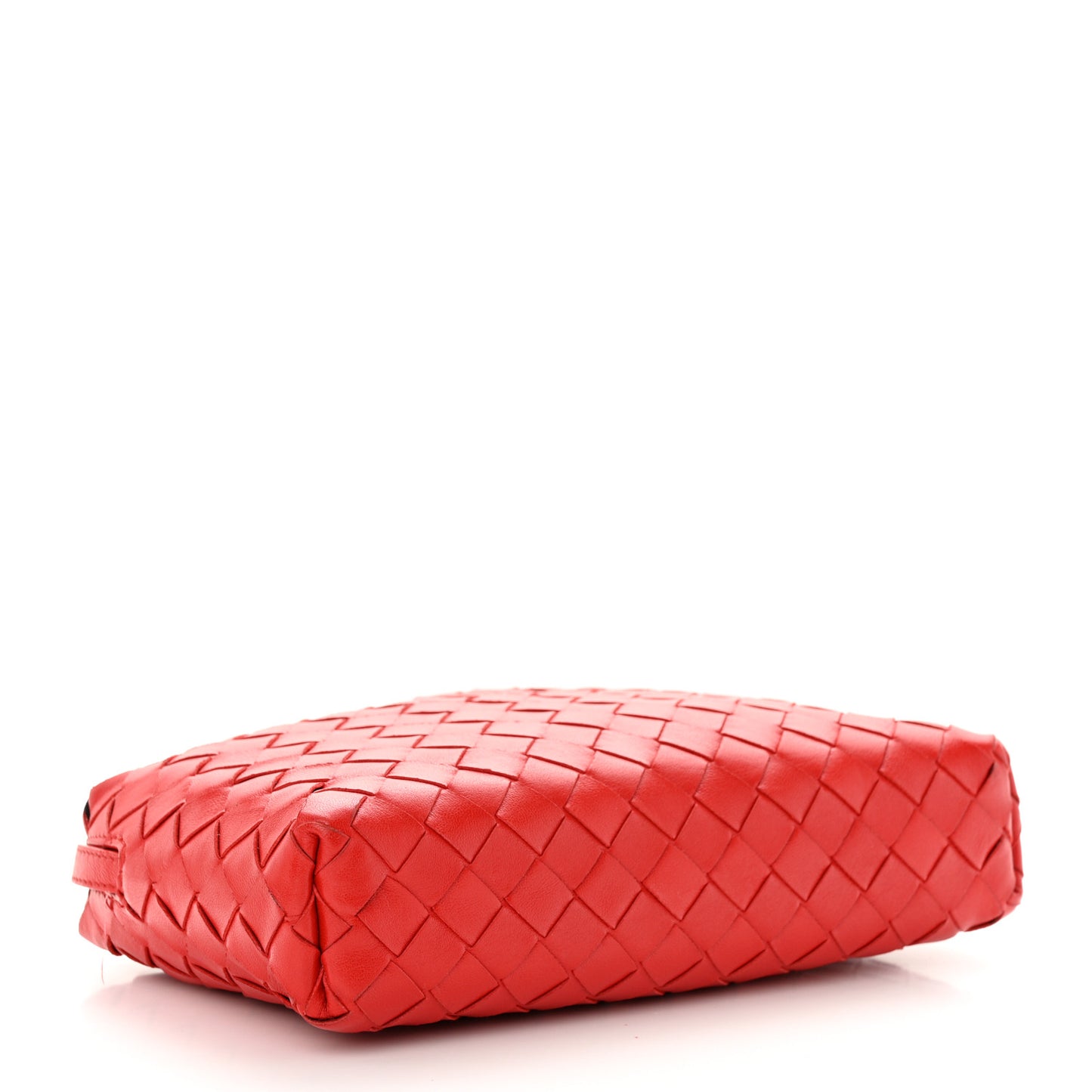 Nappa Intrecciato Small Camera Bag Red