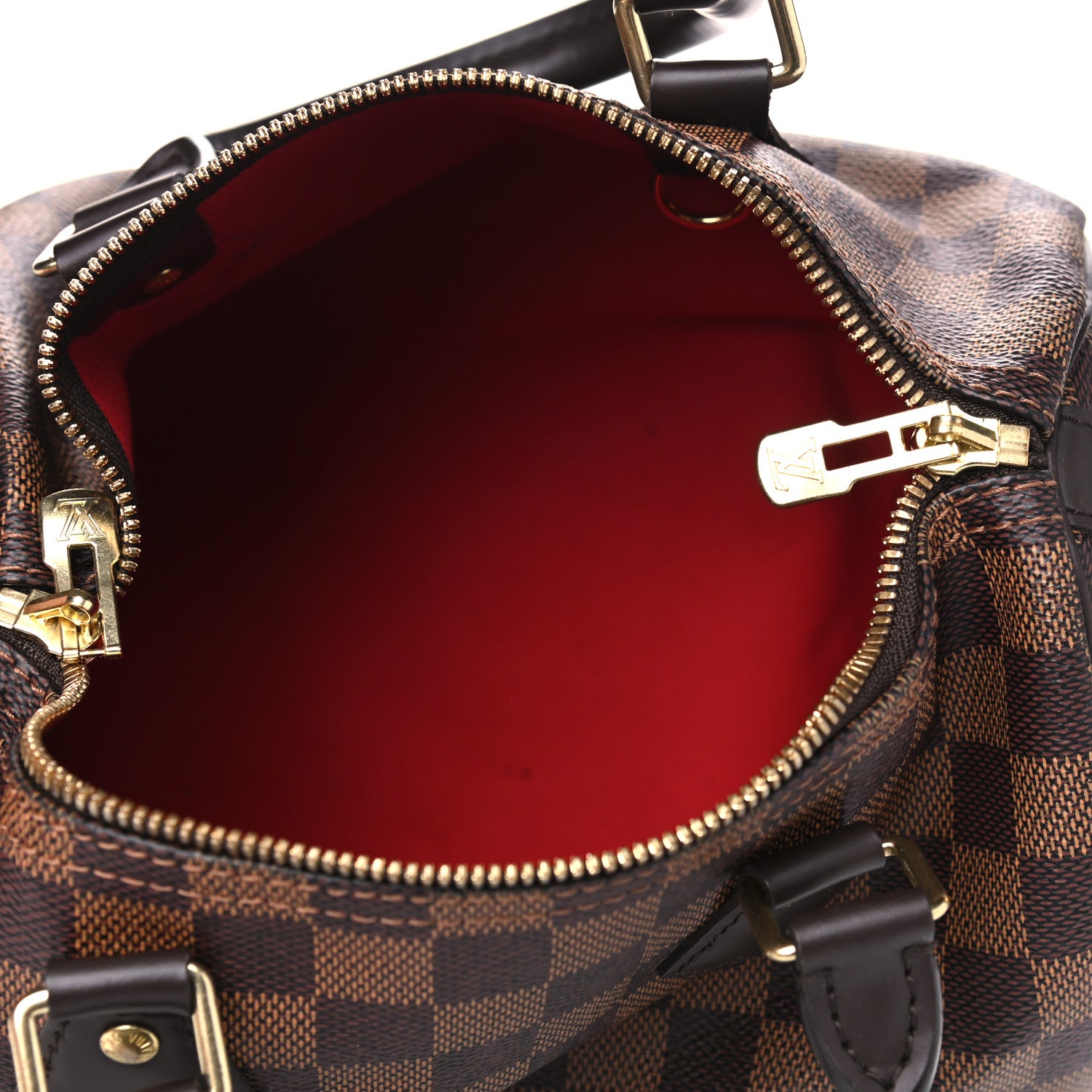 Louis Vuitton Damier Ebene Speedy Bandouliere 25 4 of 6