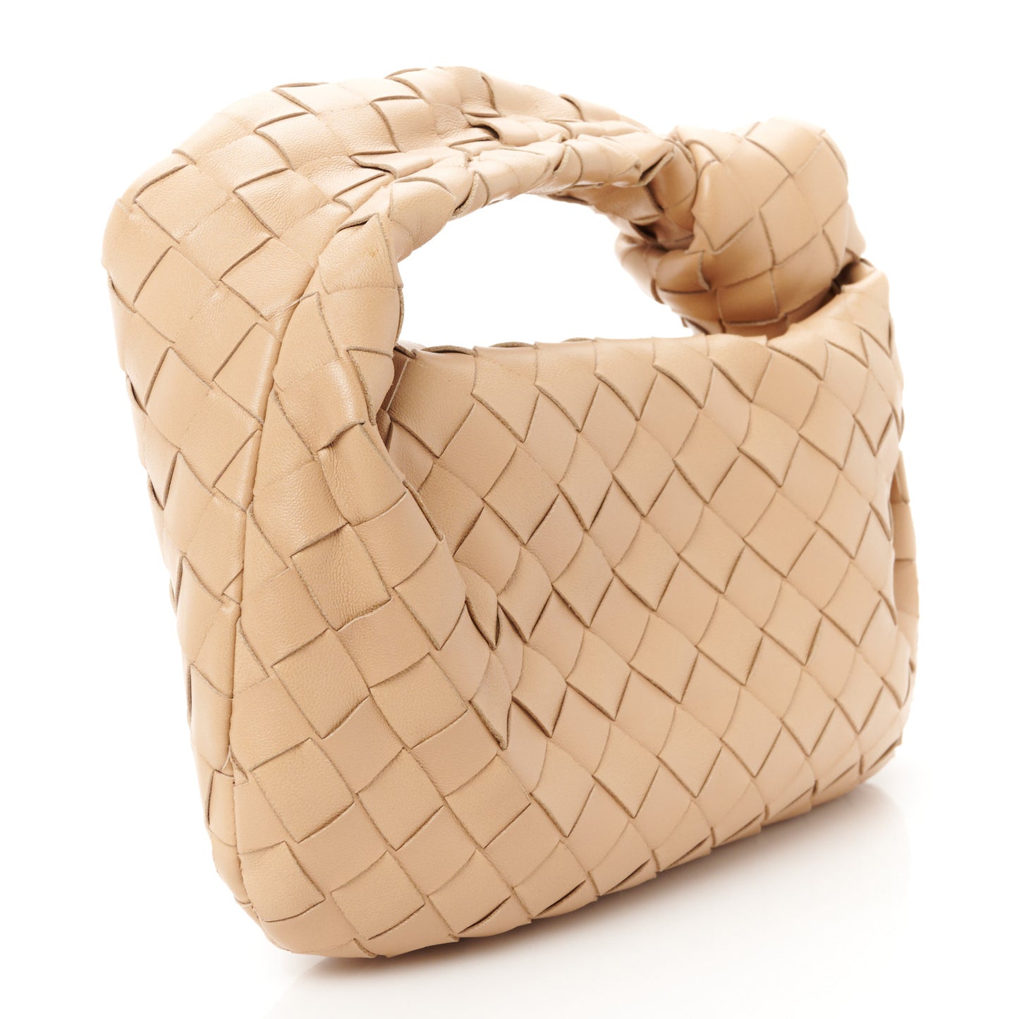 Nappa Intrecciato Mini Jodie Almond