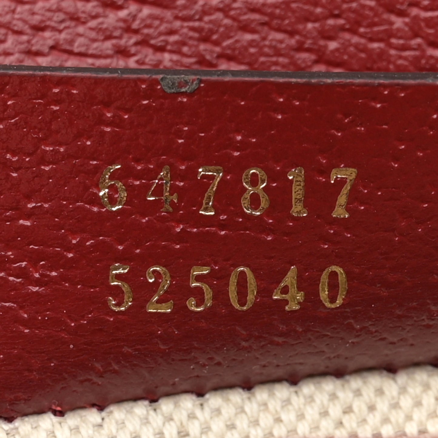 X DORAEMON Mini Vintage GG Supreme Monogram Web Slim Belt Bag Beige Cherry Red