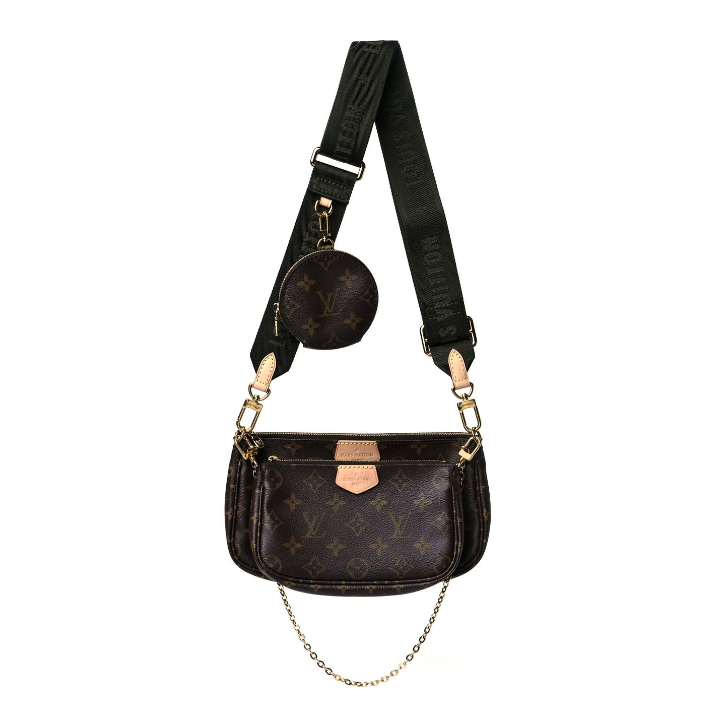 Monogram Multi Pochette Accessories Kaki