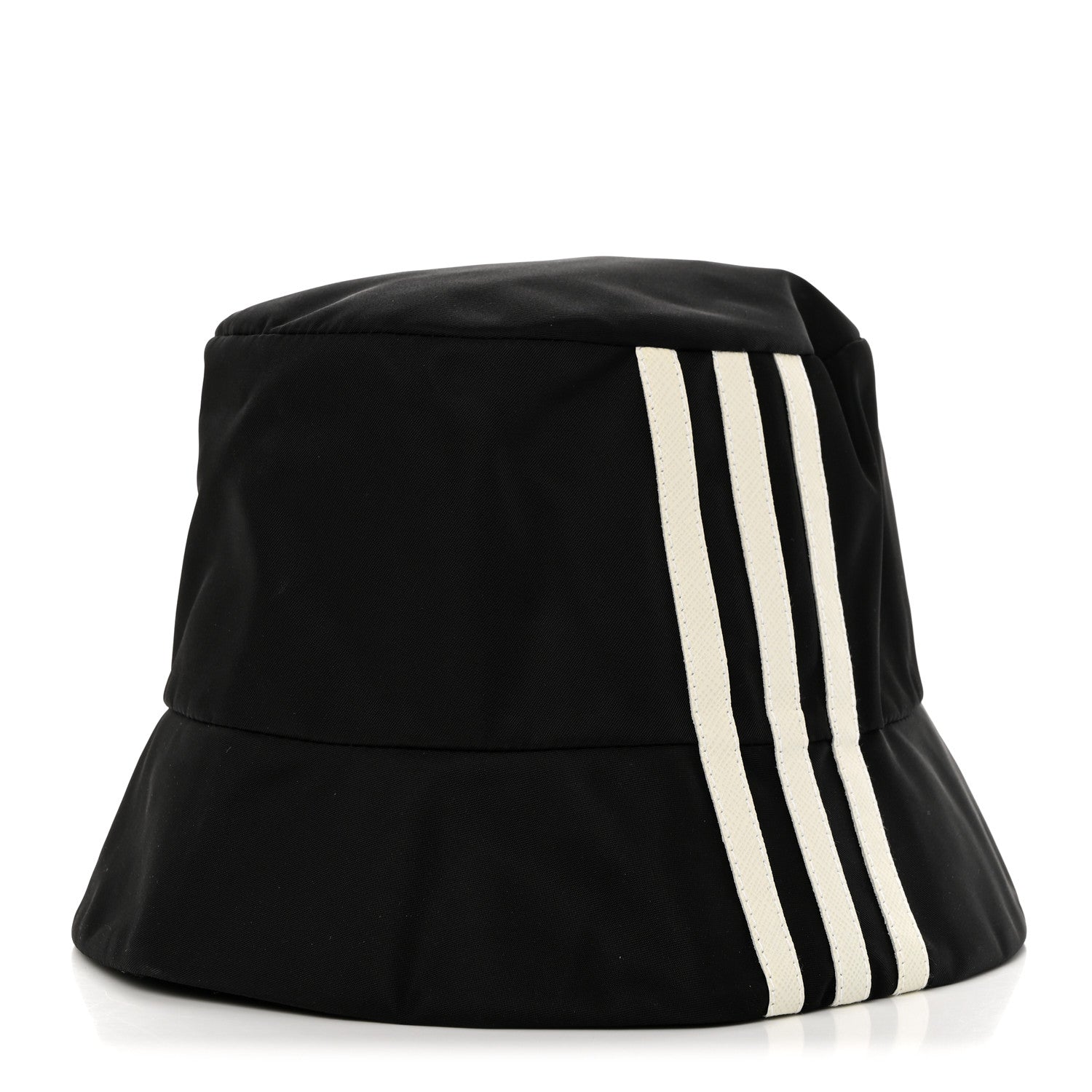 PRADA adidas コラボ ハット プラダ アディダス Prada X ADIDAS Re-Nylon Bucket Hat Black 1431310 – FASHIONPHILE