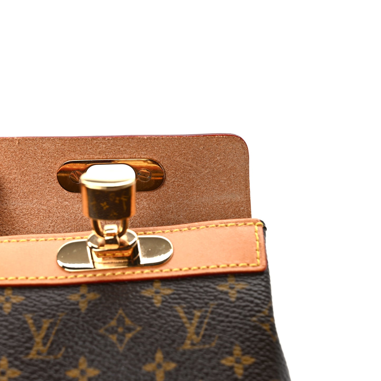 Monogram Mini Steamer Bag Charm