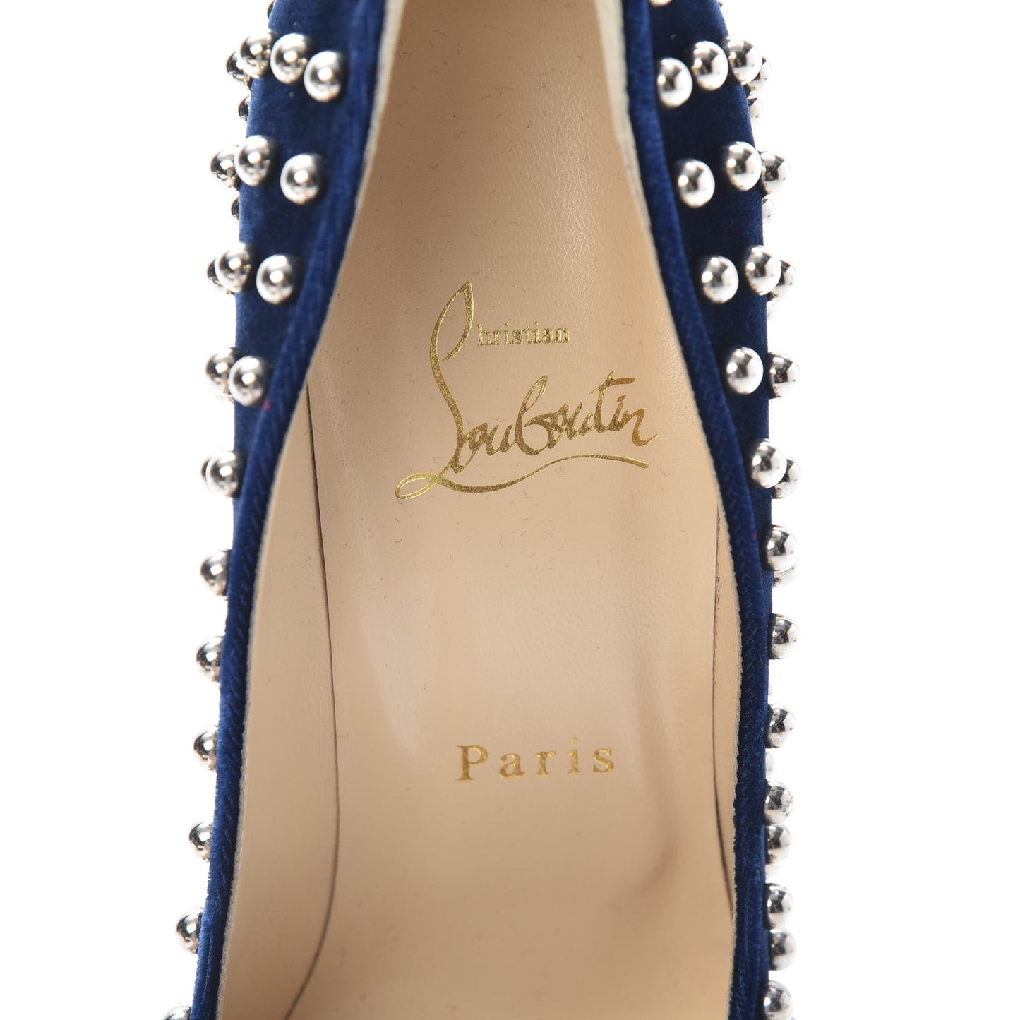 Velvet Specchio Billy Spikes Pumps 37 Silver Eclipse