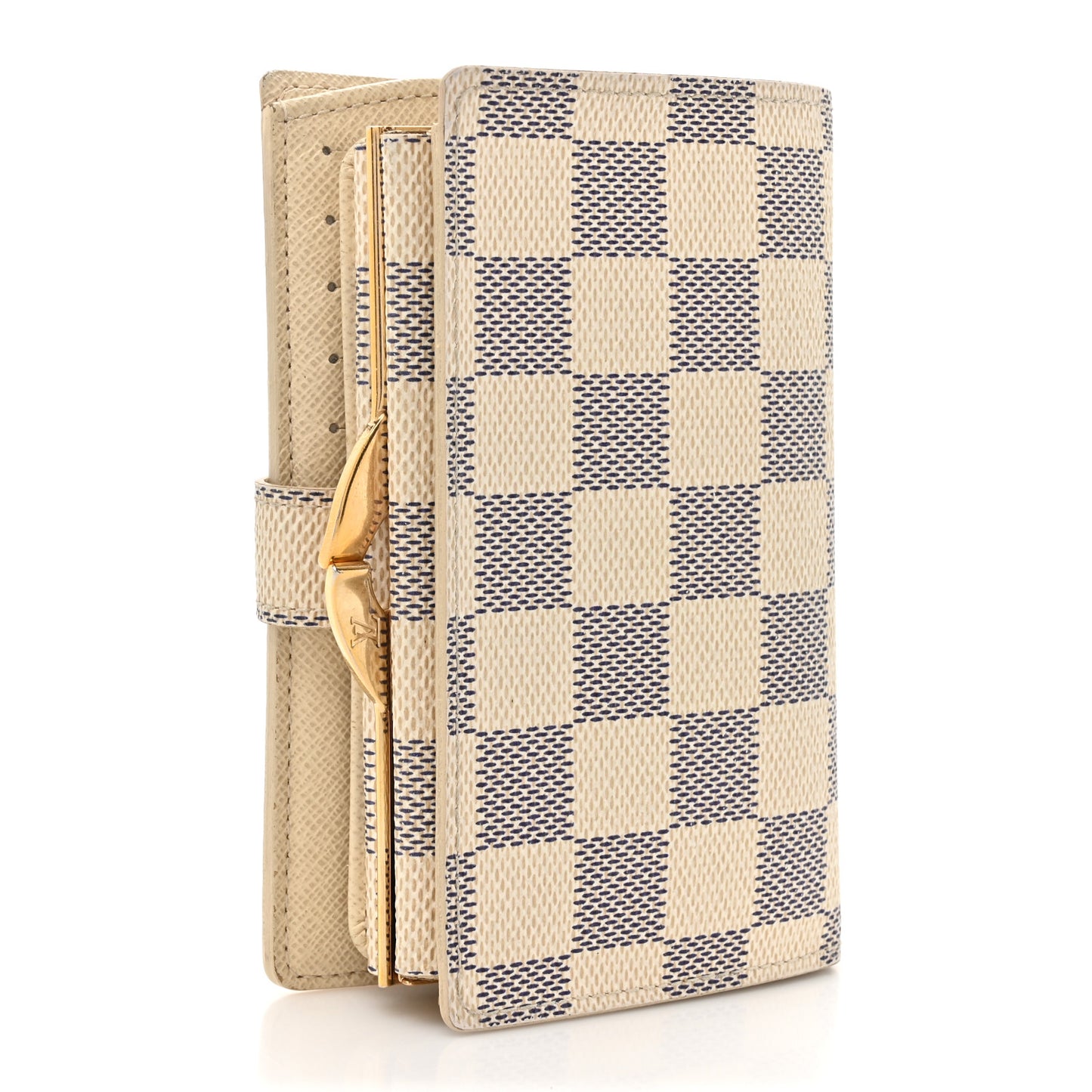 Damier Azur French Purse Wallet