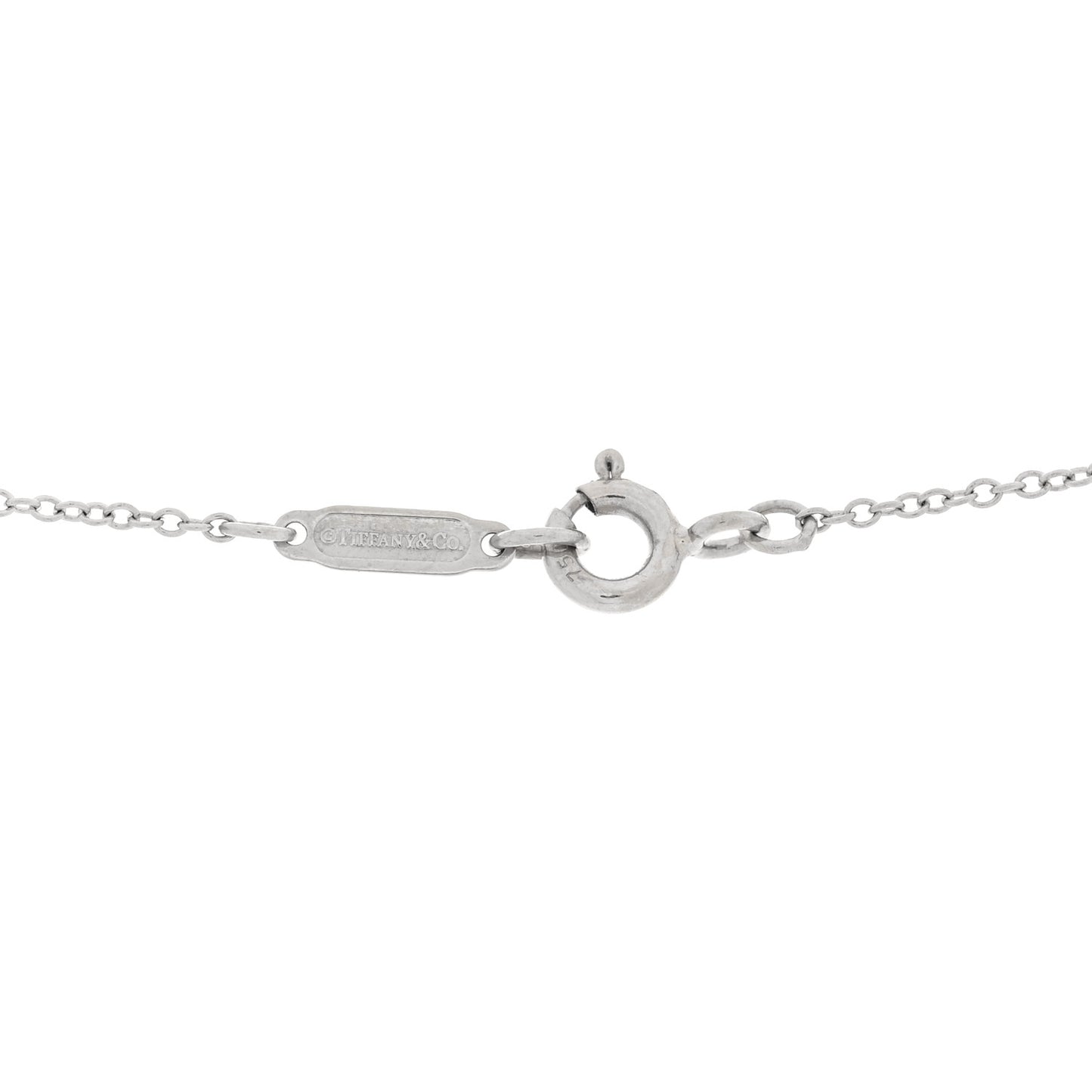 18K White Rose Gold Diamond MOM Pendant Necklace