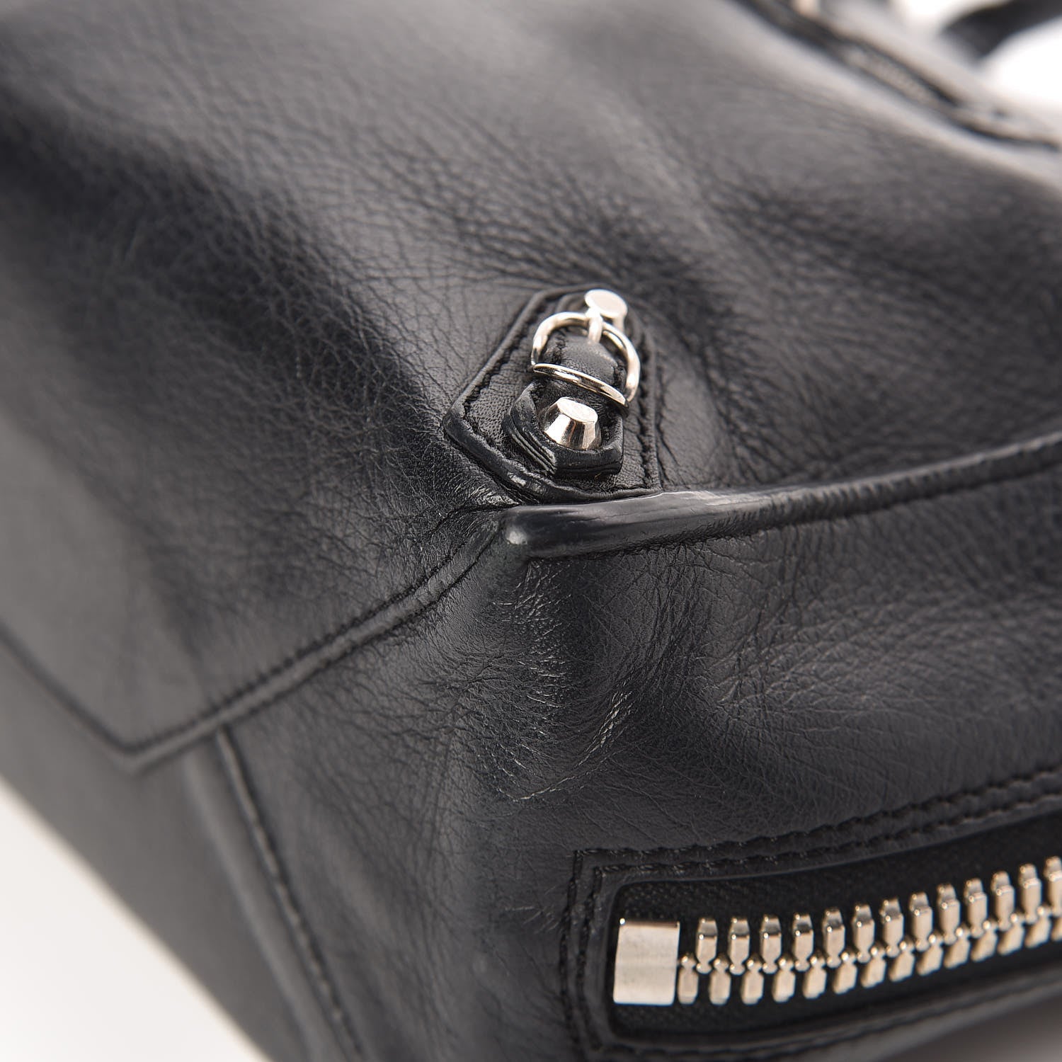 Balenciaga Calfskin Papier Mini A4 Tote Black 11 of 16