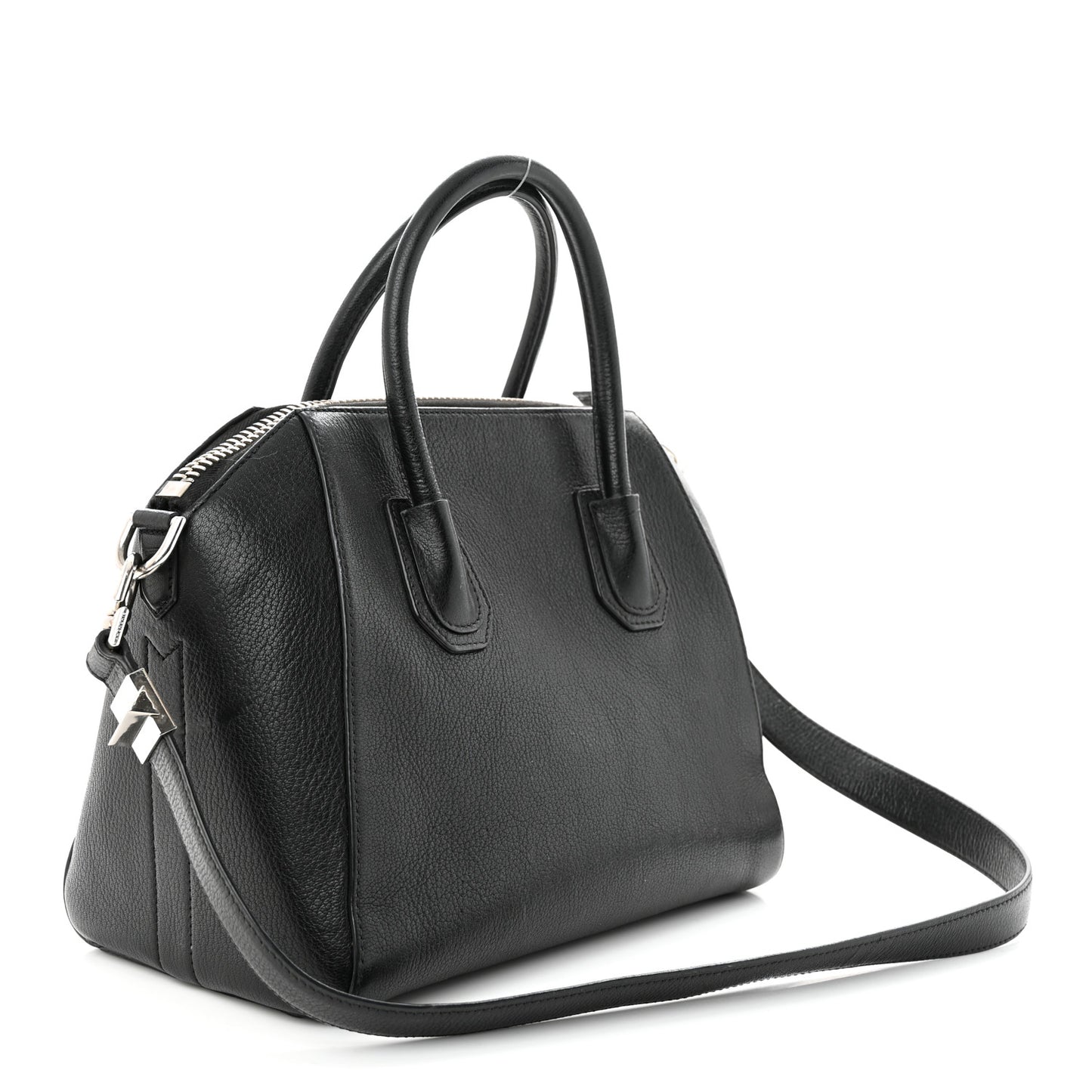 Sugar Goatskin Small Antigona Black