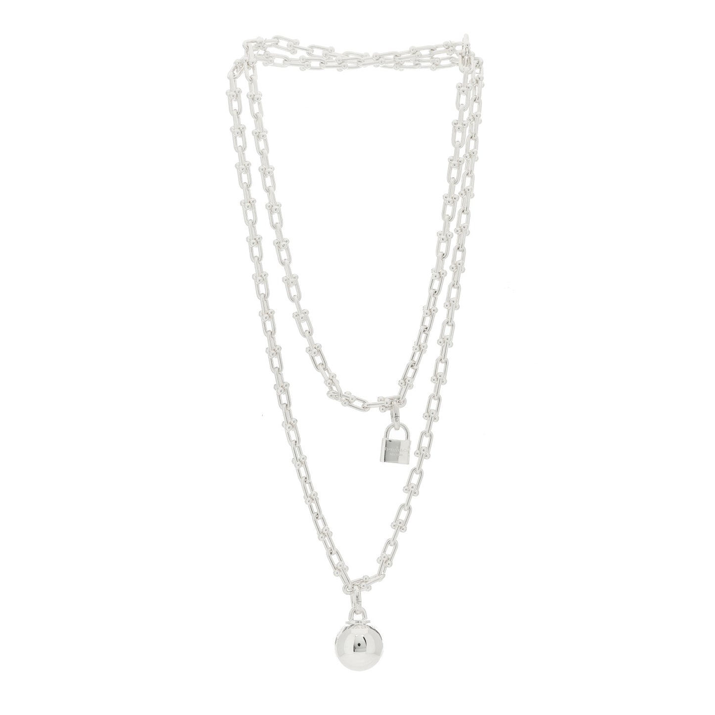Sterling Silver HardWear Wrap Necklace