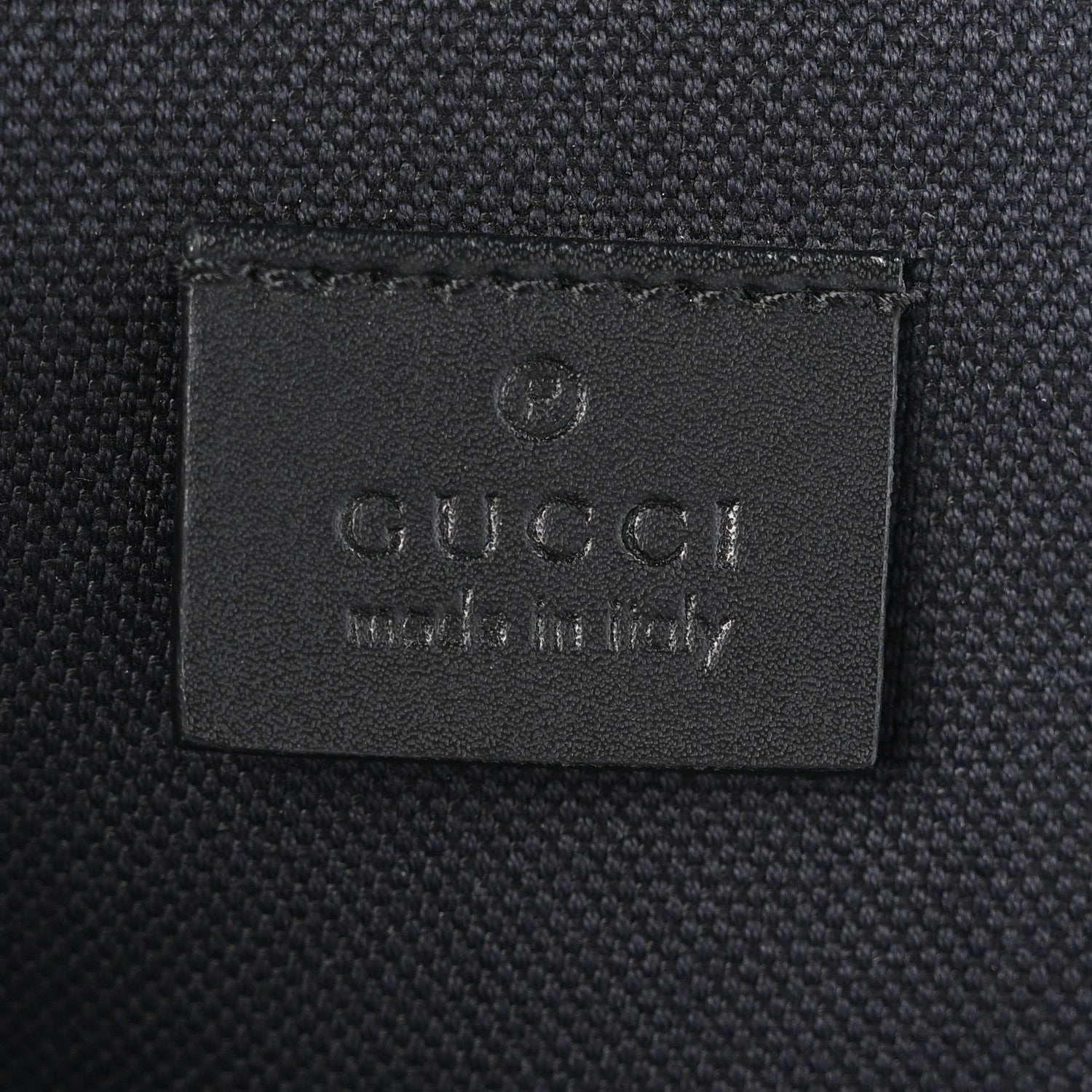 Gucci GG Supreme Monogram Web Belt Bag Black Grey 6 of 10
