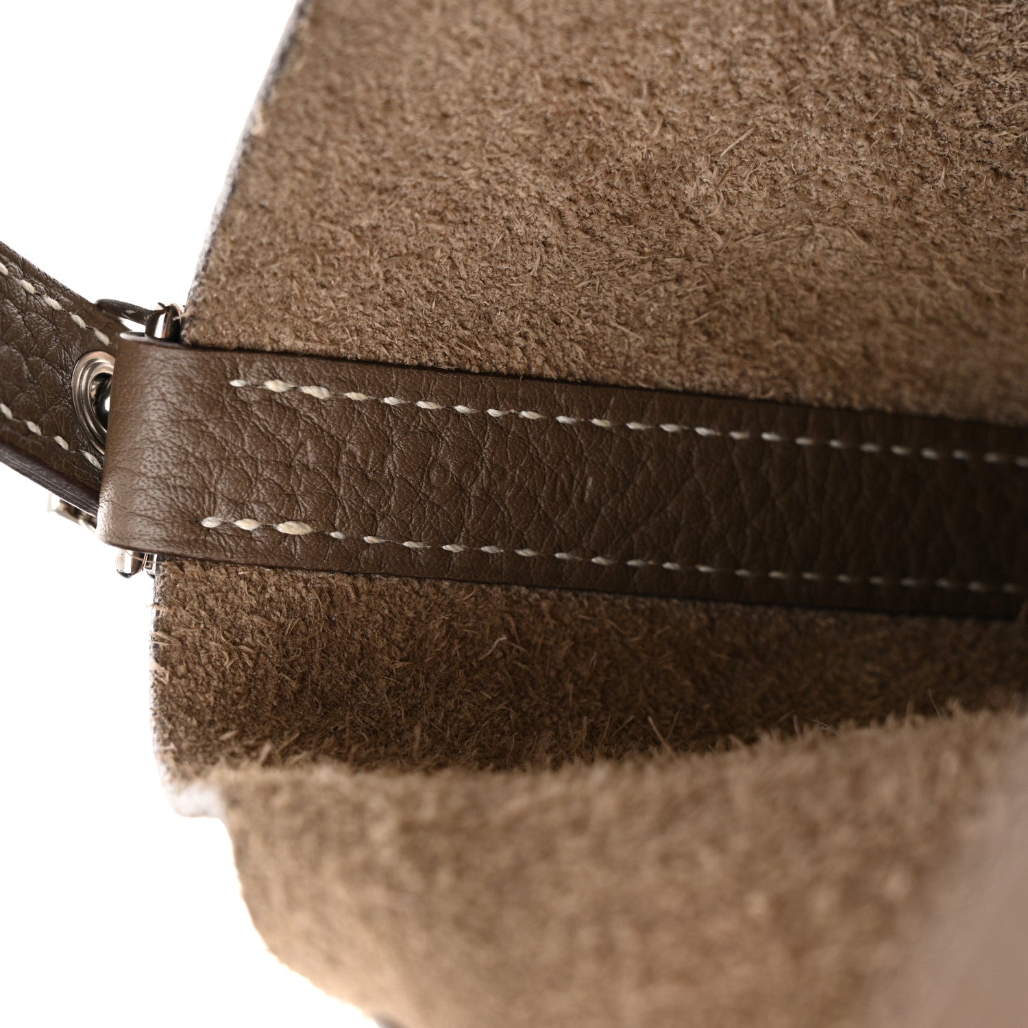 Hermes Taurillon Clemence Picotin Lock 18 PM Etoupe 7 of 13