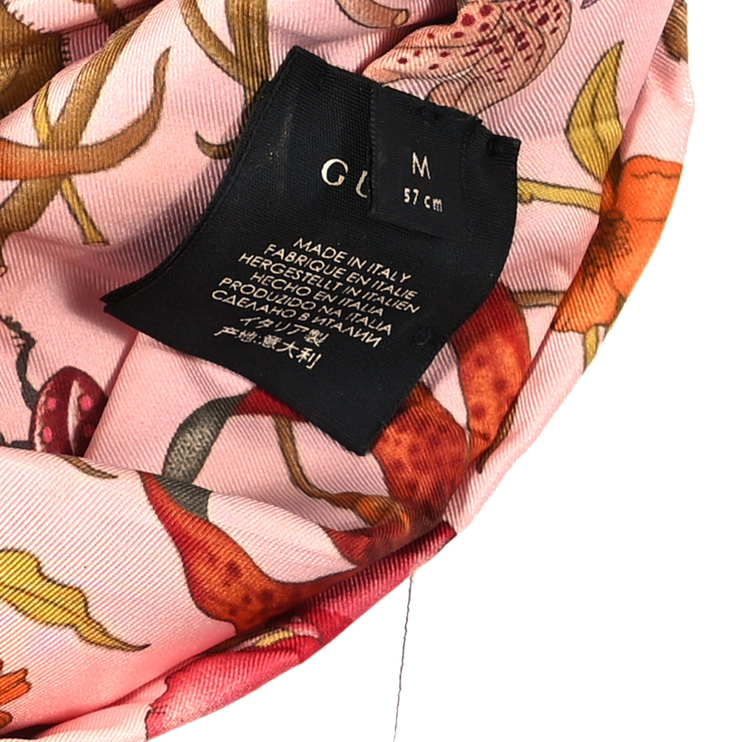 Silk Floral Print Headband Multicolor