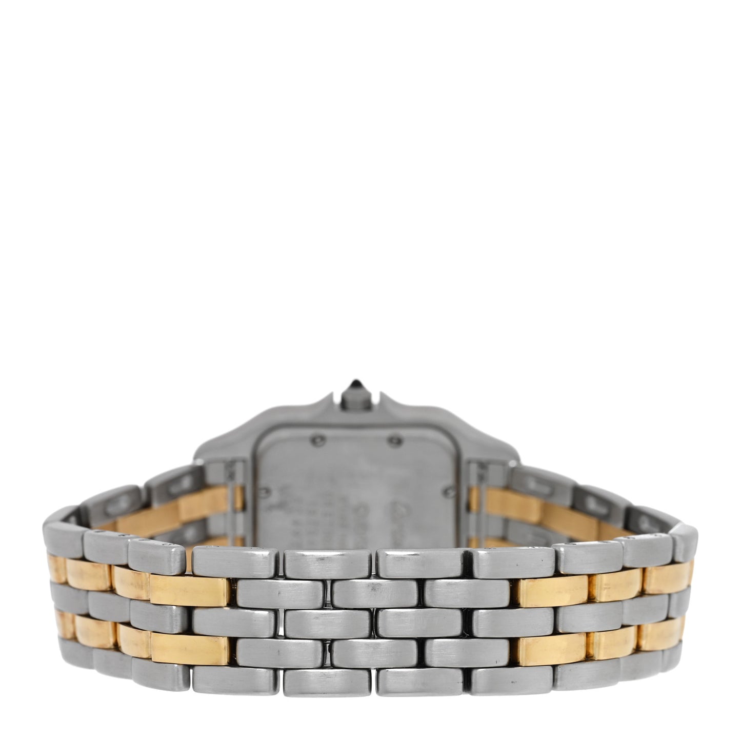 Stainless Steel 18K Yellow Gold 27mm Panthere Quartz Watch