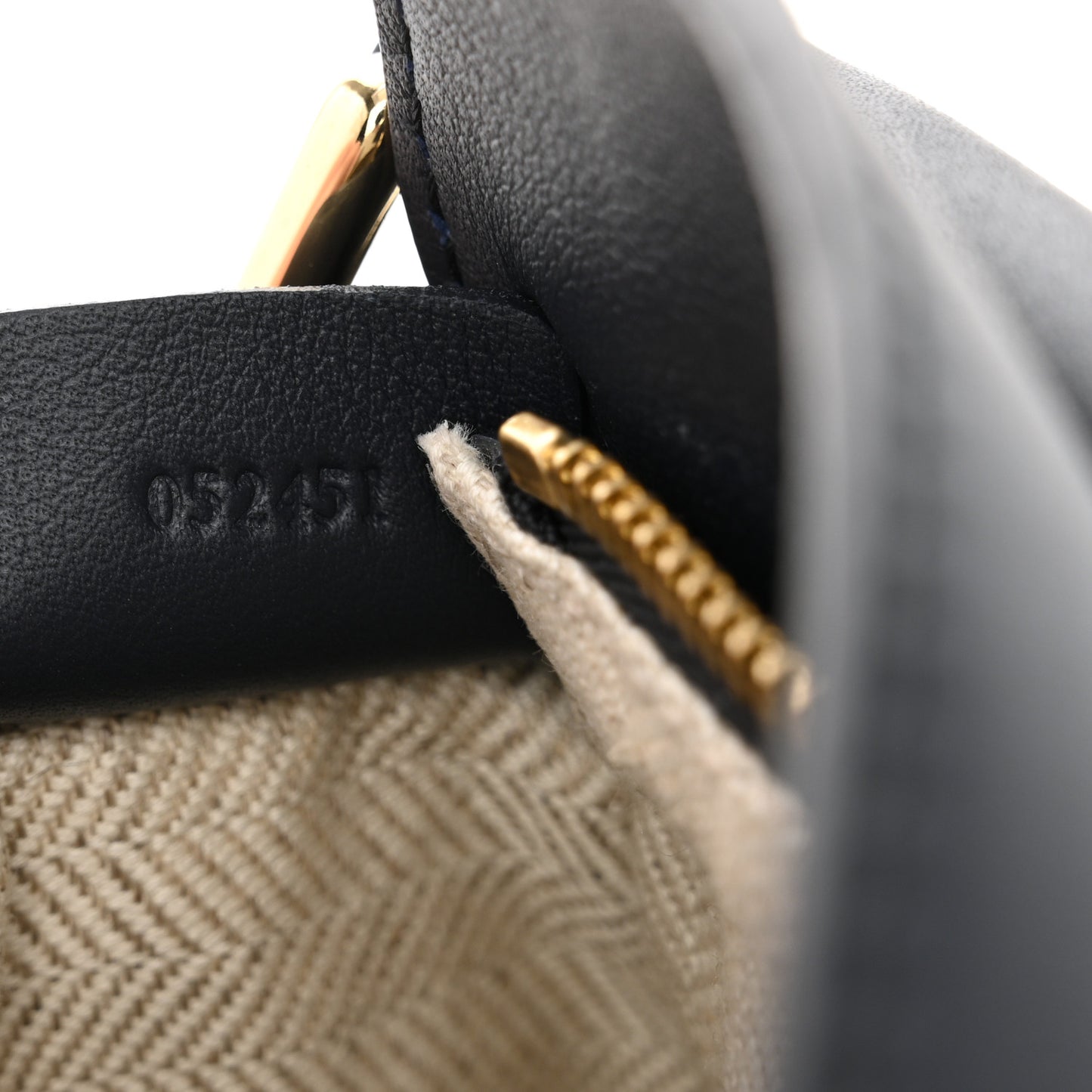 Calfskin New Year Mini Puzzle Bag Dark Ink