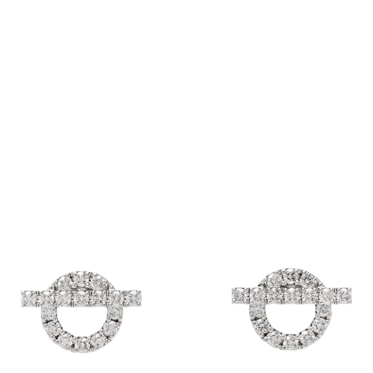 18K White Gold Diamond Finesse Earrings