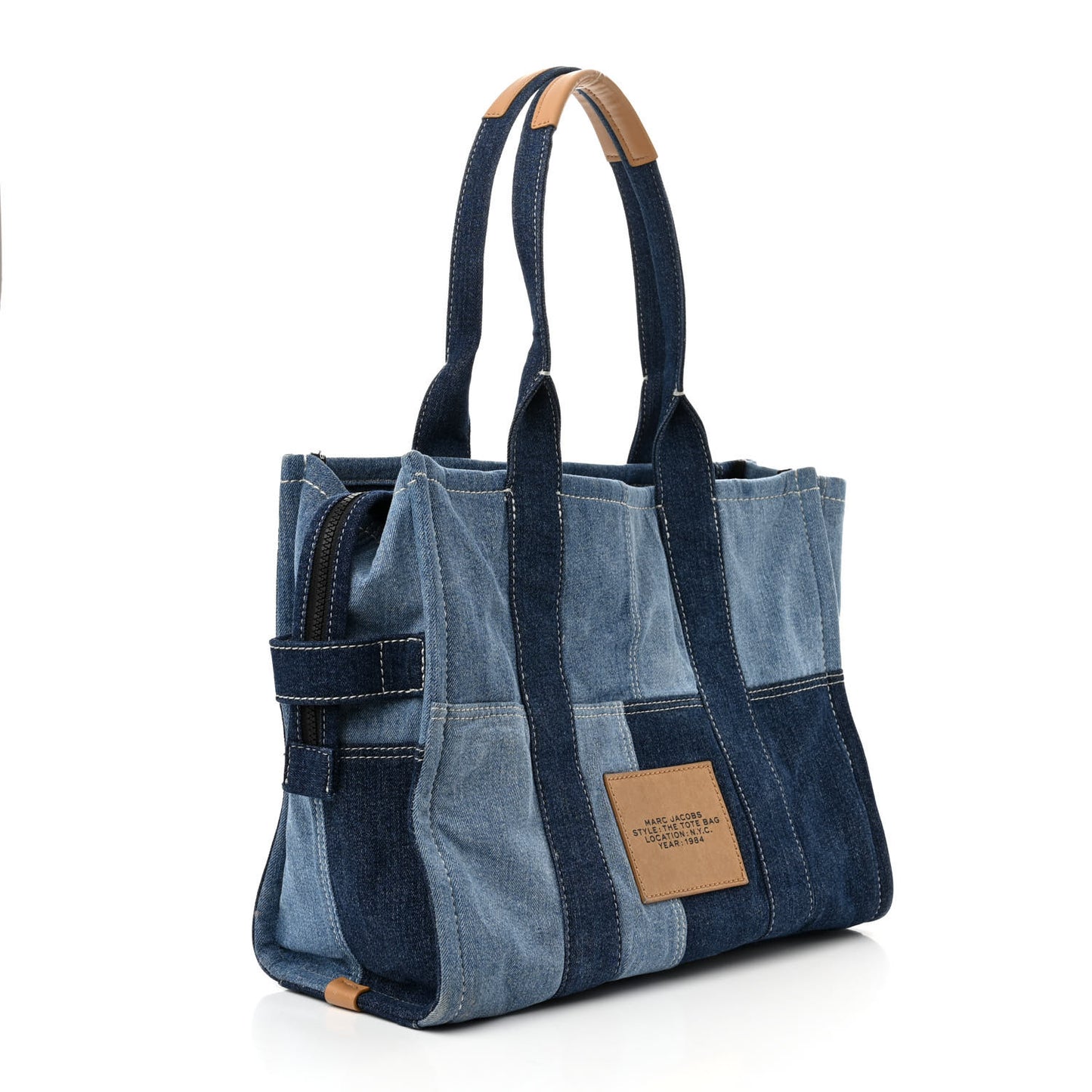 Denim Canvas Large The Tote Bag Blue