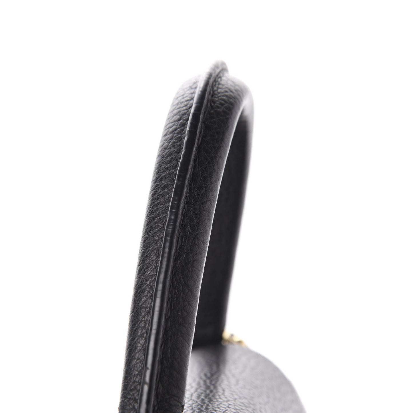 Taurillon Metallic Flowers Capucines PM Black