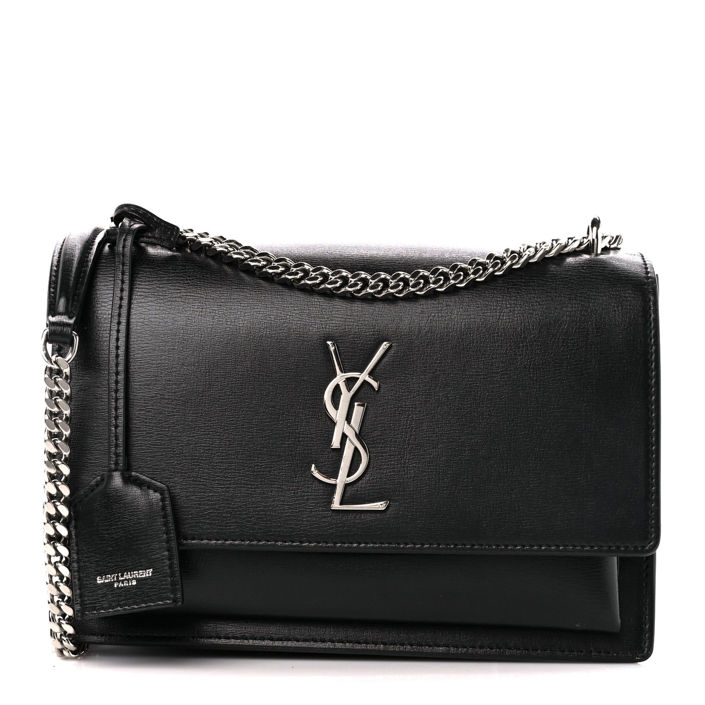 Calfskin Medium Monogram Sunset Black