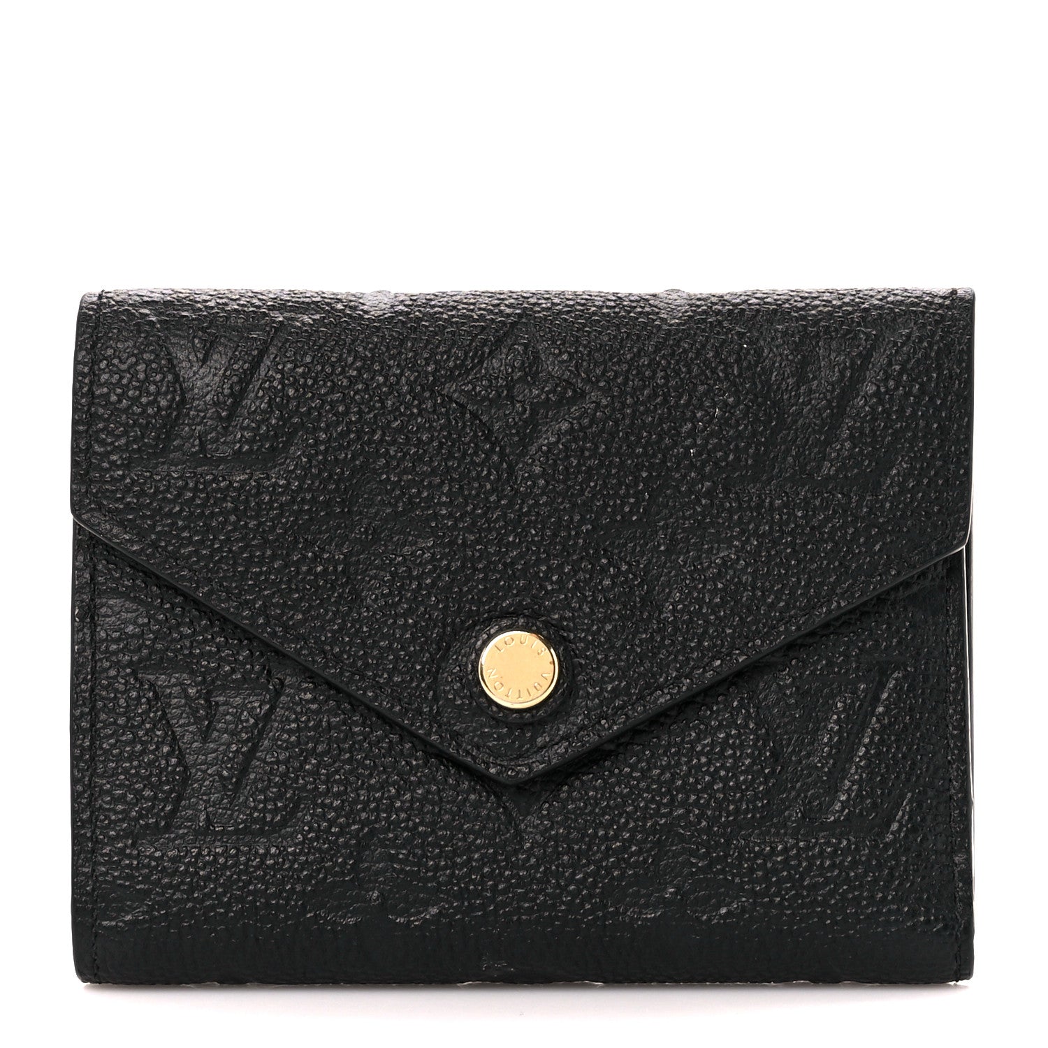 Louis Vuitton Empreinte Victorine Wallet Black 1 of 13