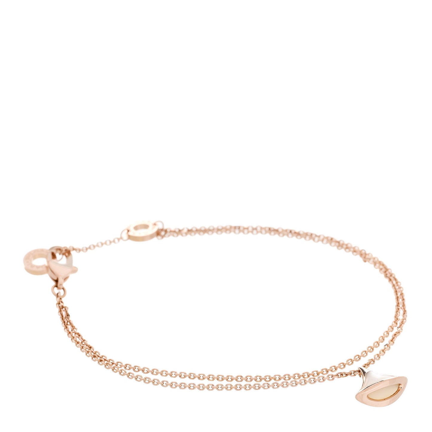 18K Rose Gold Mother of Pearl Divas' Dream Bracelet SM