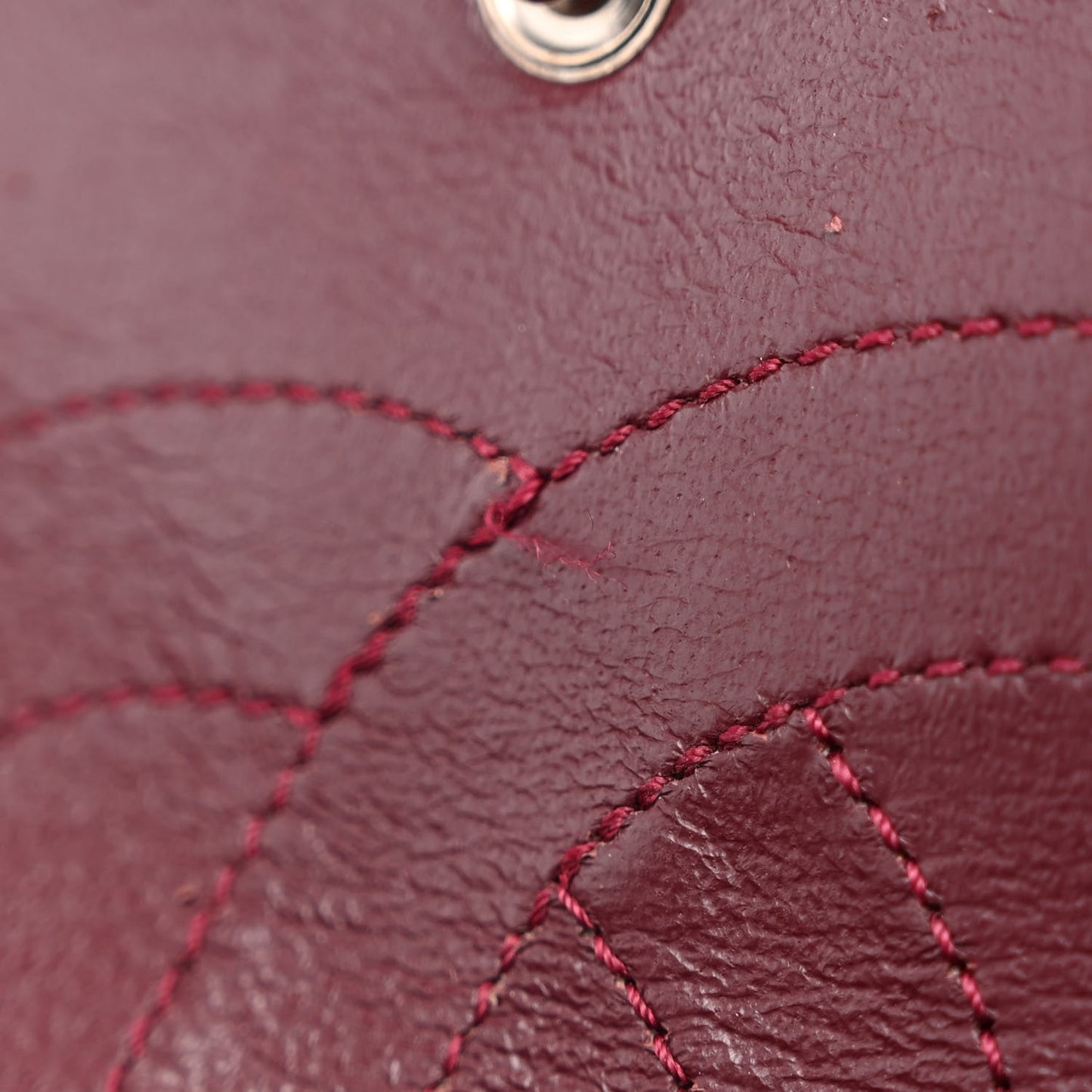 Patent Quilted 2.55 Reissue 226 Flap Burgundy