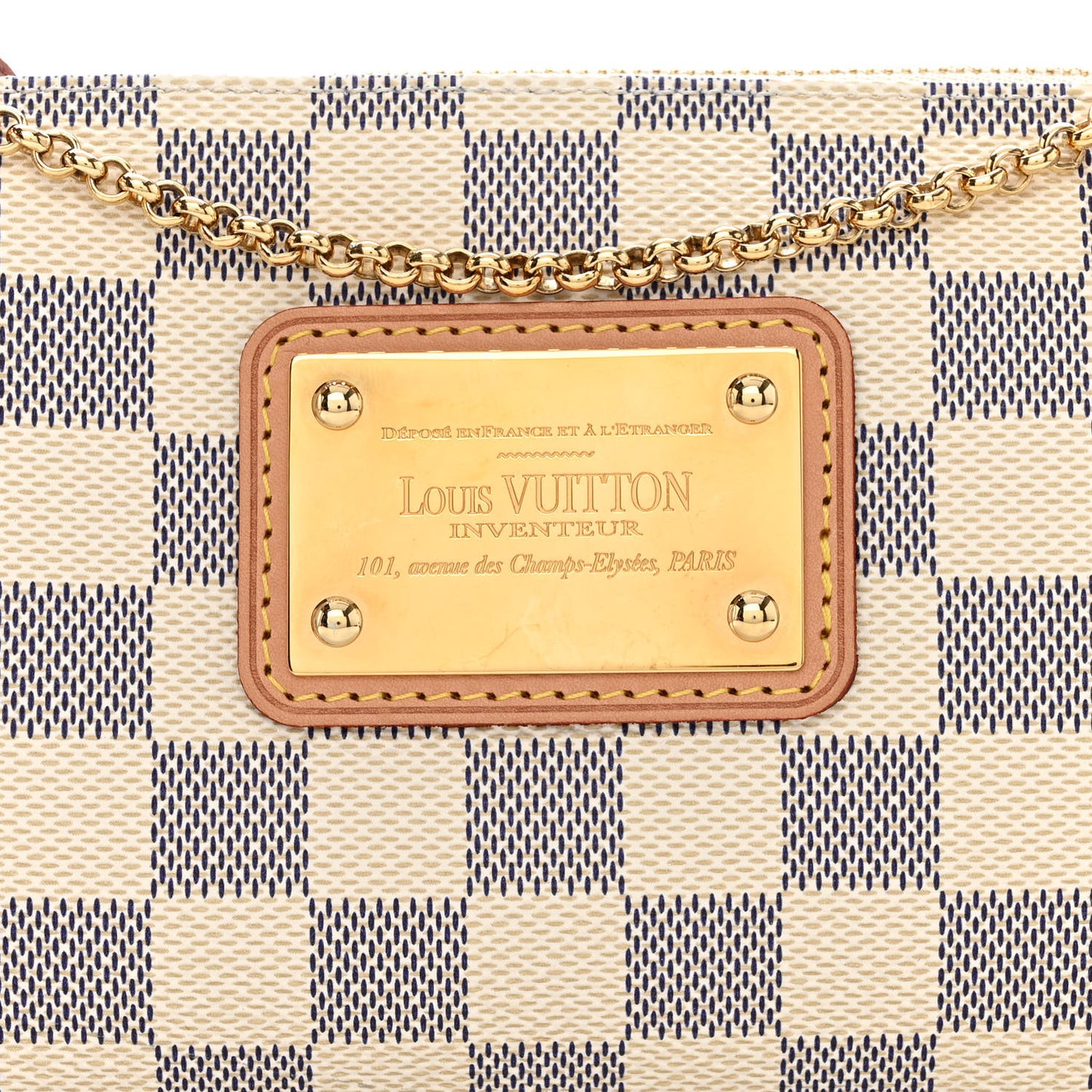 Damier Azur Eva Clutch