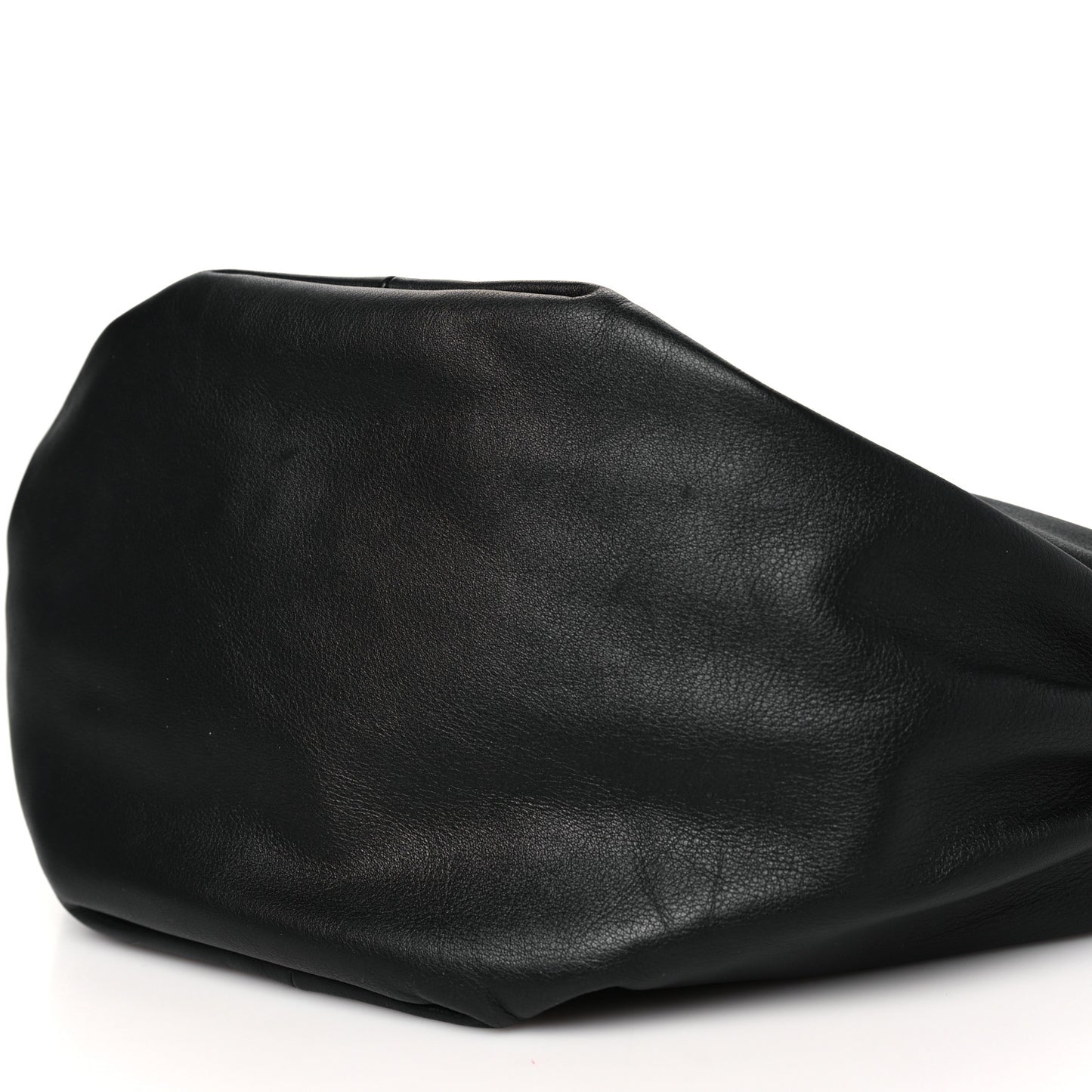 Calfskin Mini Double Knot Bag Black