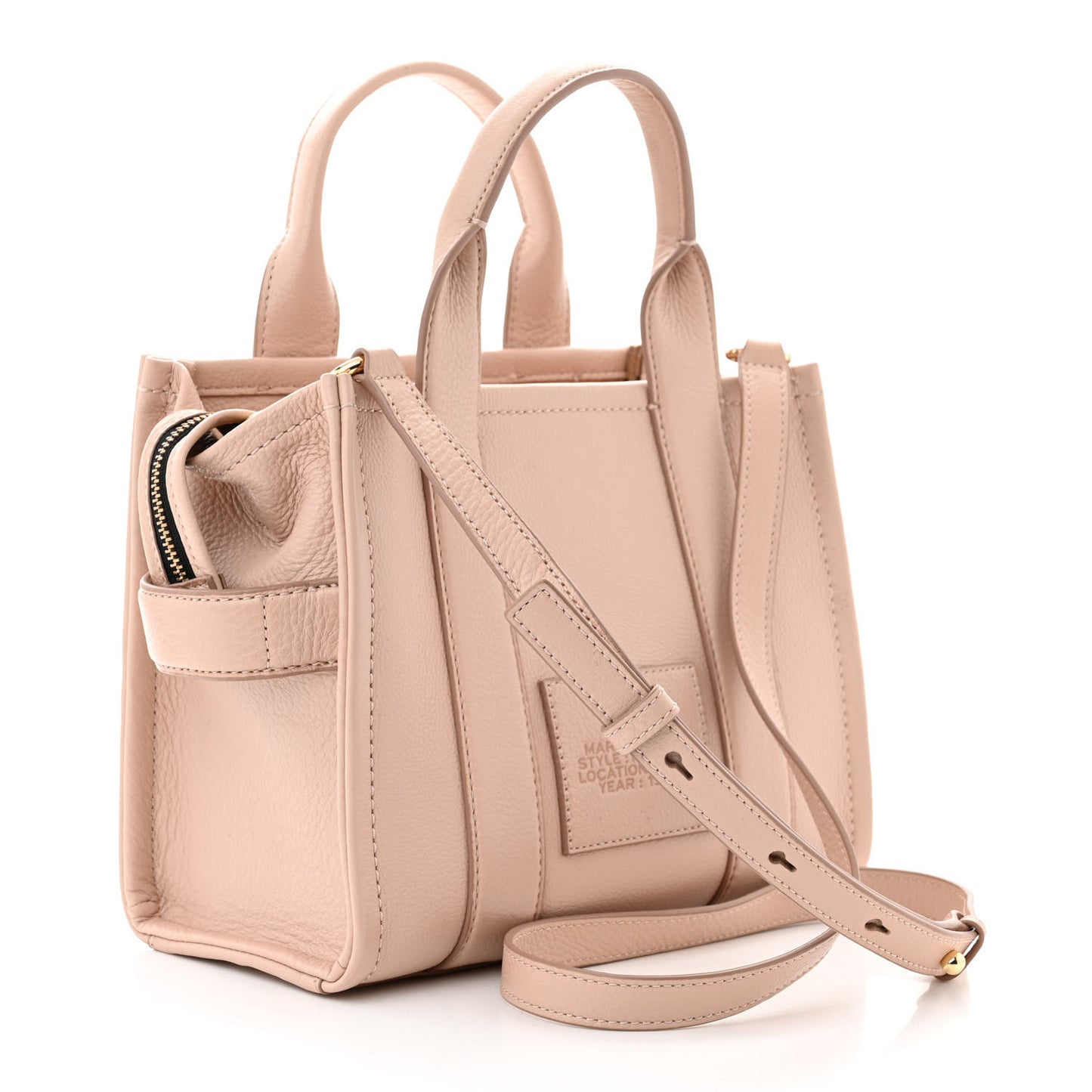 Grained Calfskin The Tote Bag Rose Dust