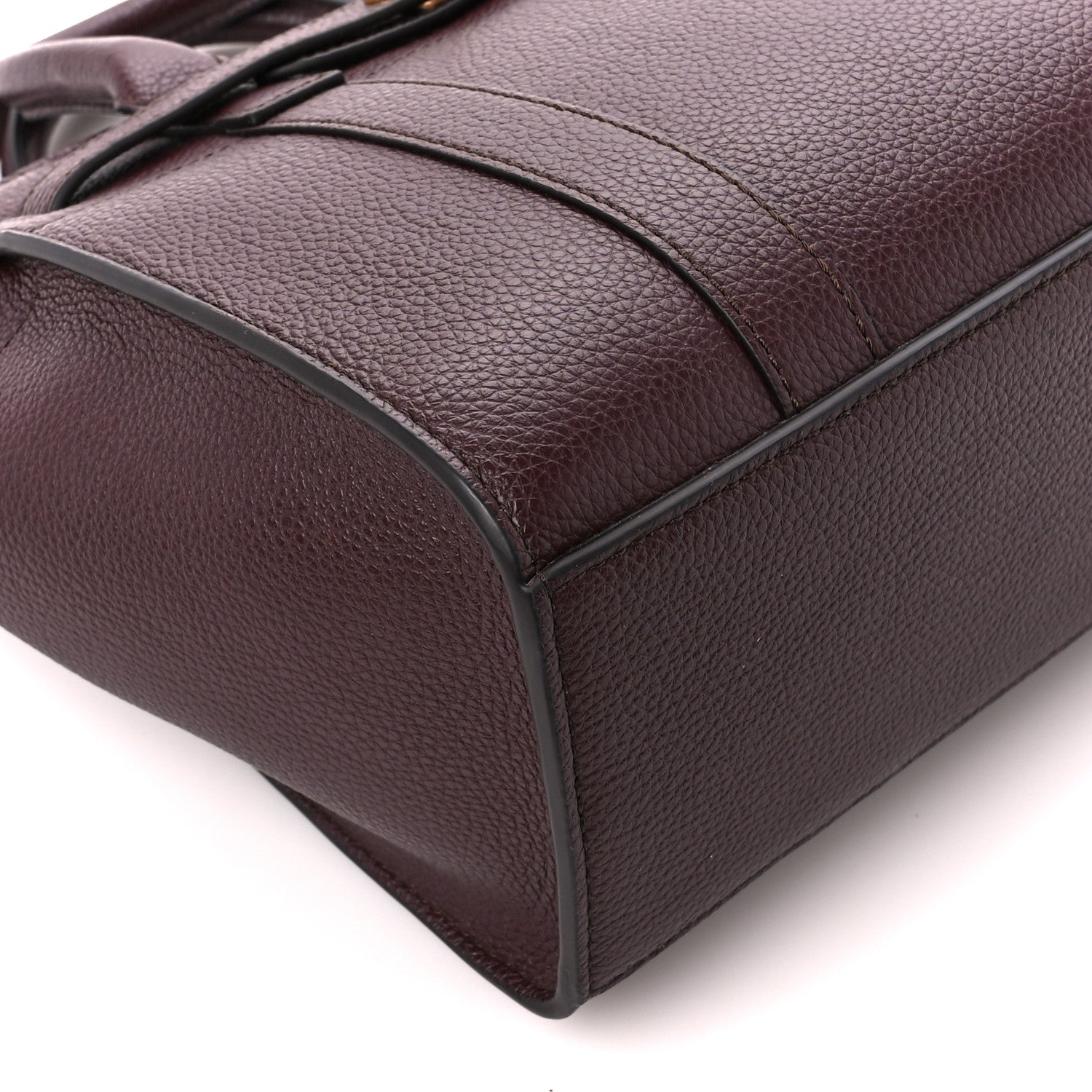 Mulberry Small Classic Grain Mini Zipped Bayswater Oxblood 8 of 9