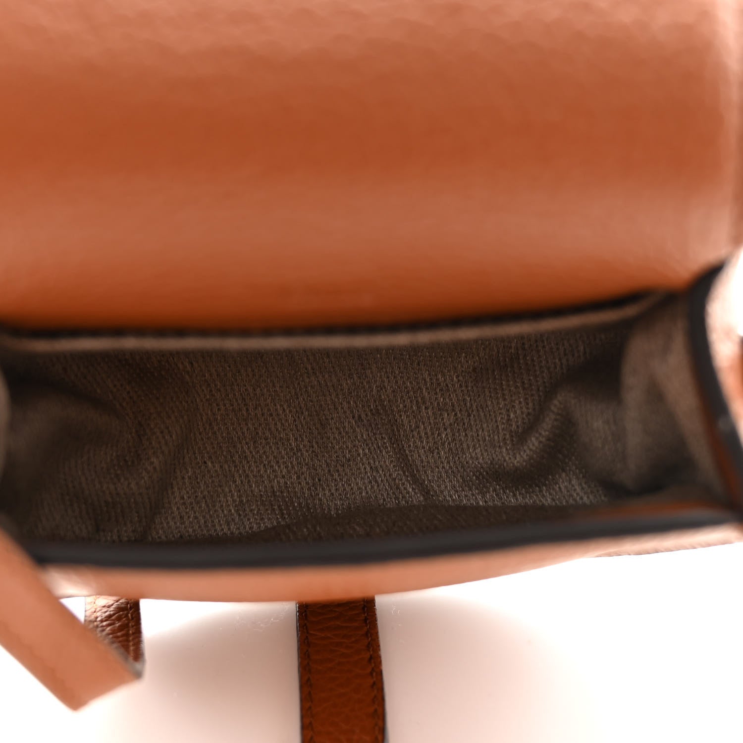 Chloe Calfskin Nano Marcie Saddle Bag Tan 5 of 9