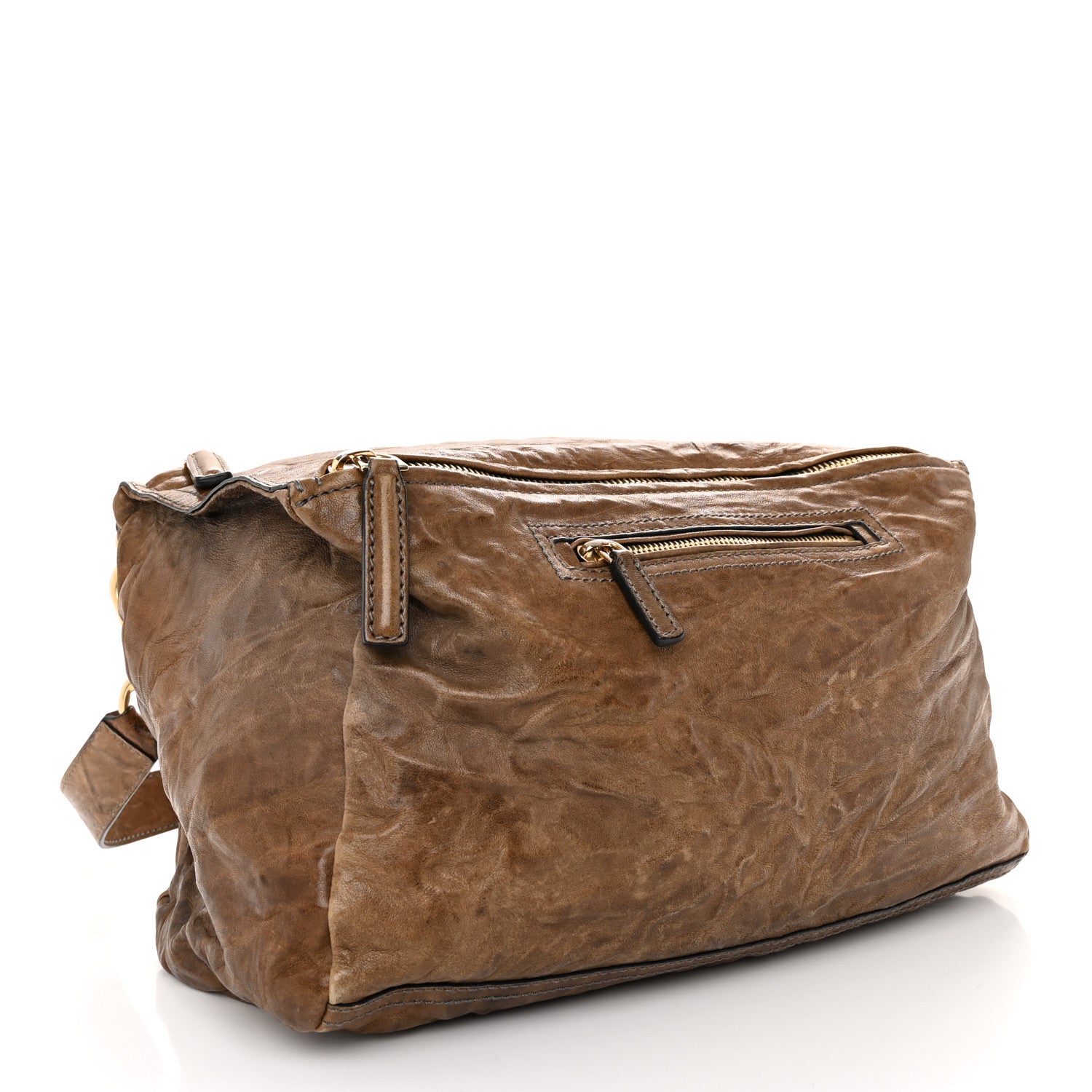 Givenchy Tumbled Sheepskin Medium Pandora Charcoal 4 of 13