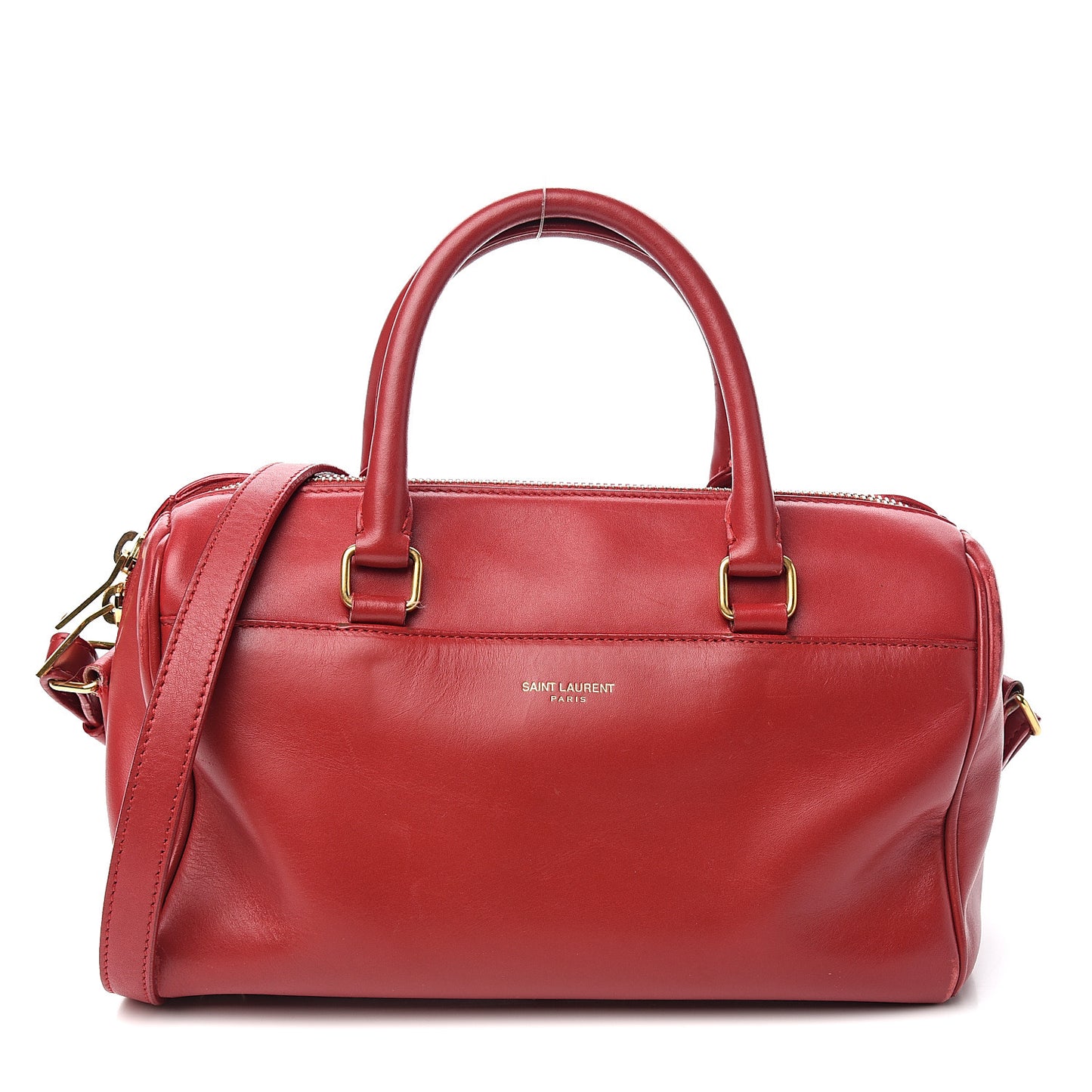 Calfskin Classic Baby Duffle Red