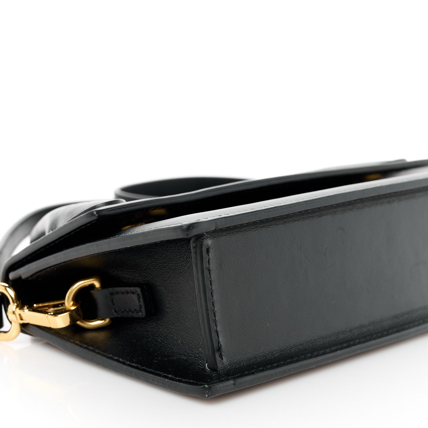 Smooth Calfskin Le Chiquito Long Black