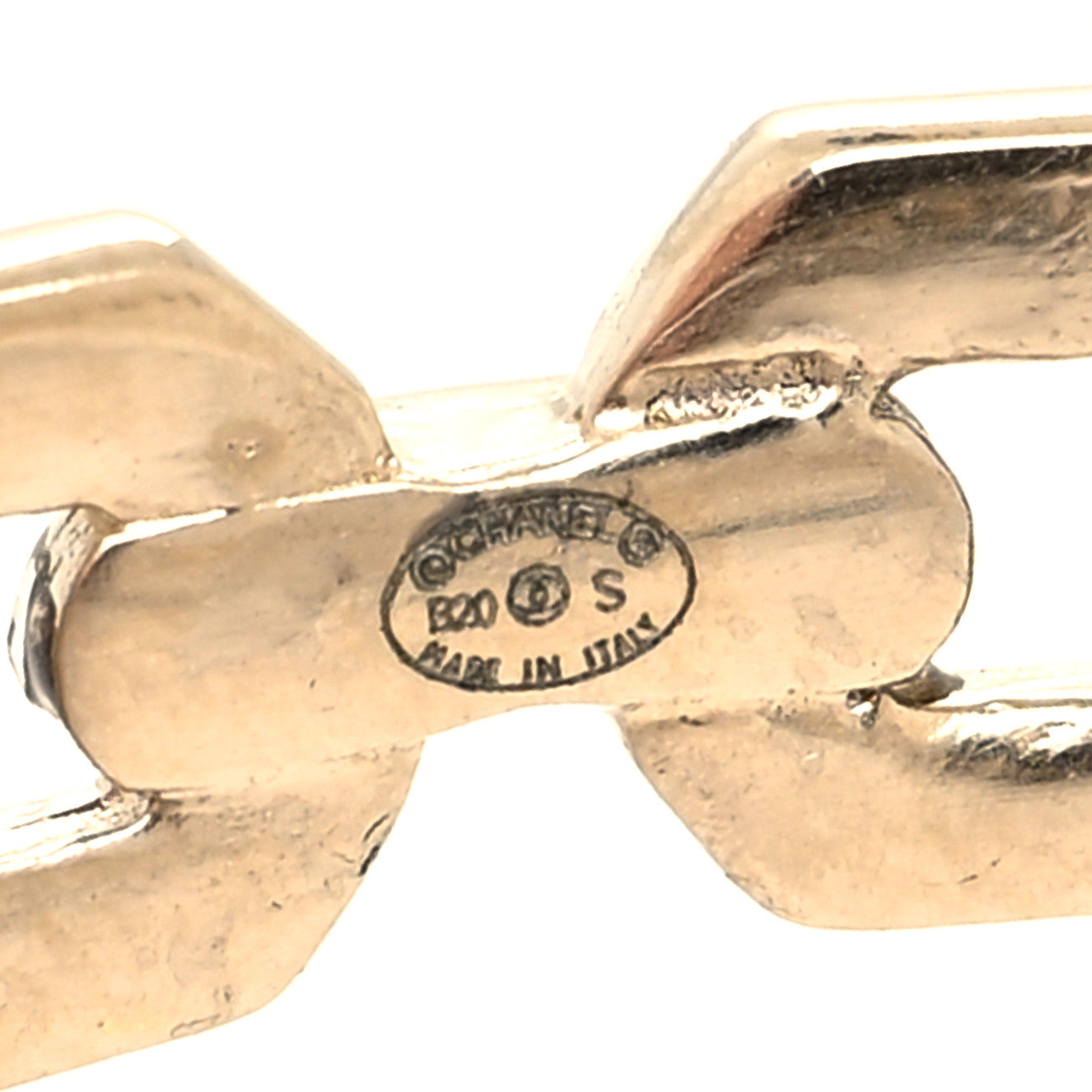 Crystal CC Vendome Hoop Earrings Gold
