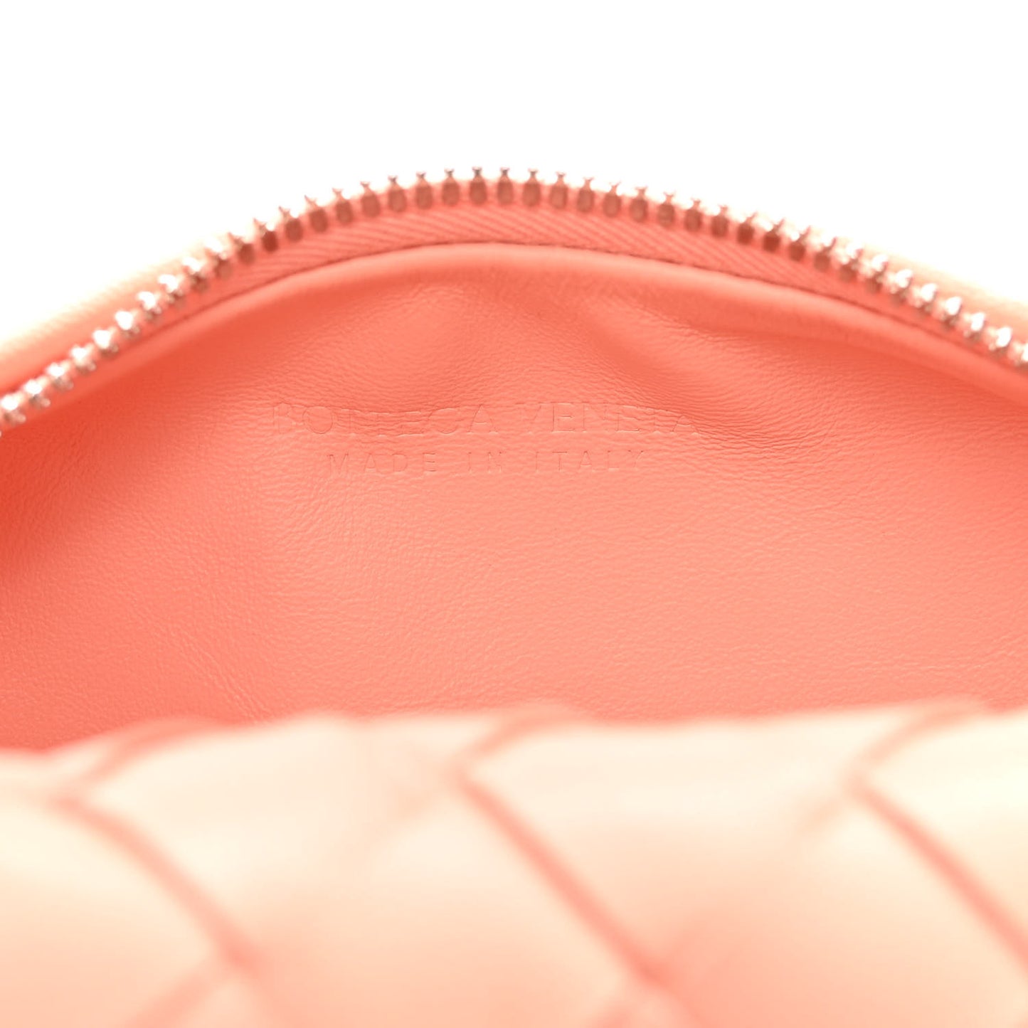 Nappa Intrecciato Mini Jodie Peachy